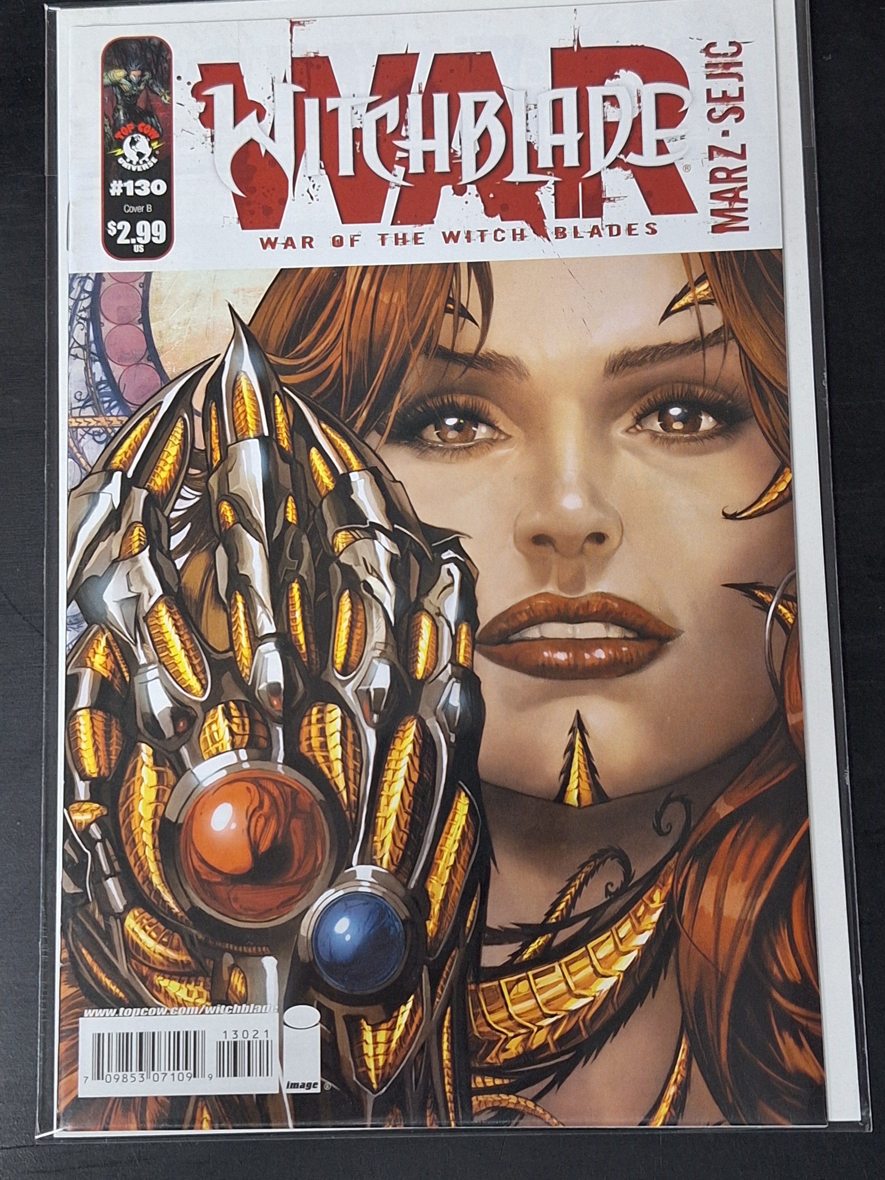 Witchblade 130 Image Top Cow 2009 Cover B