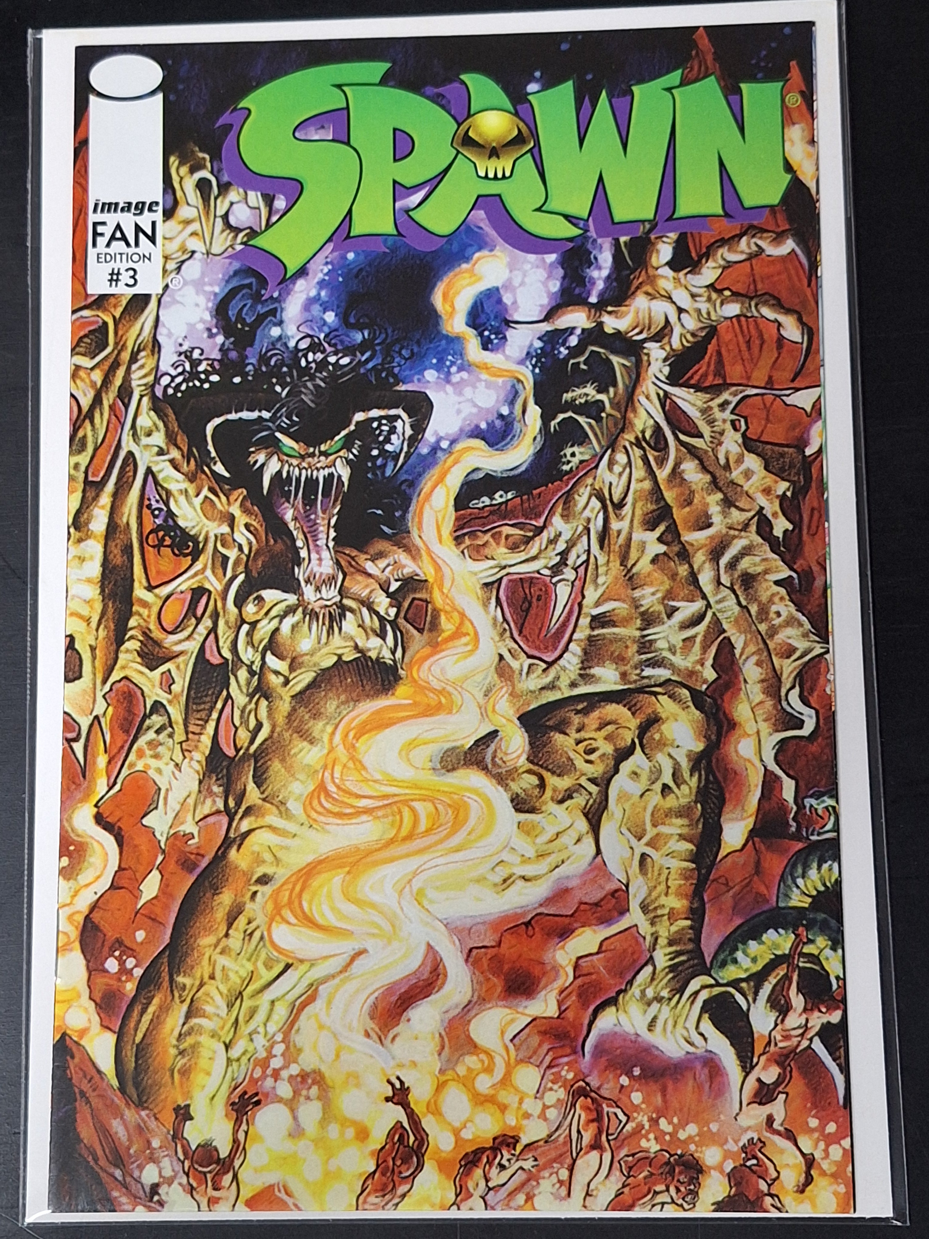 Spawn 3 Image 1996 Fan Edition 1st App of Mercy, Rare Variant