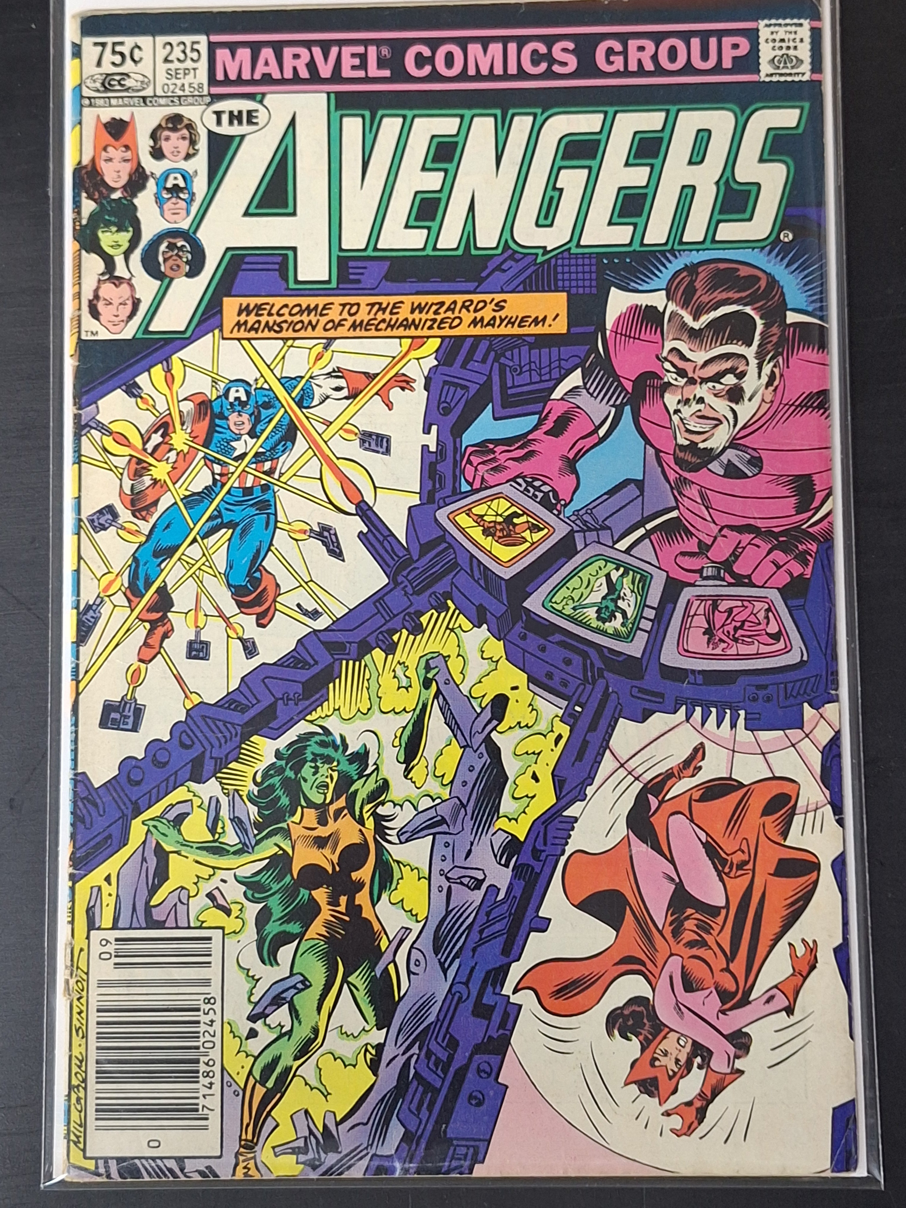 Avengers 235 Marvel 1983 CPV