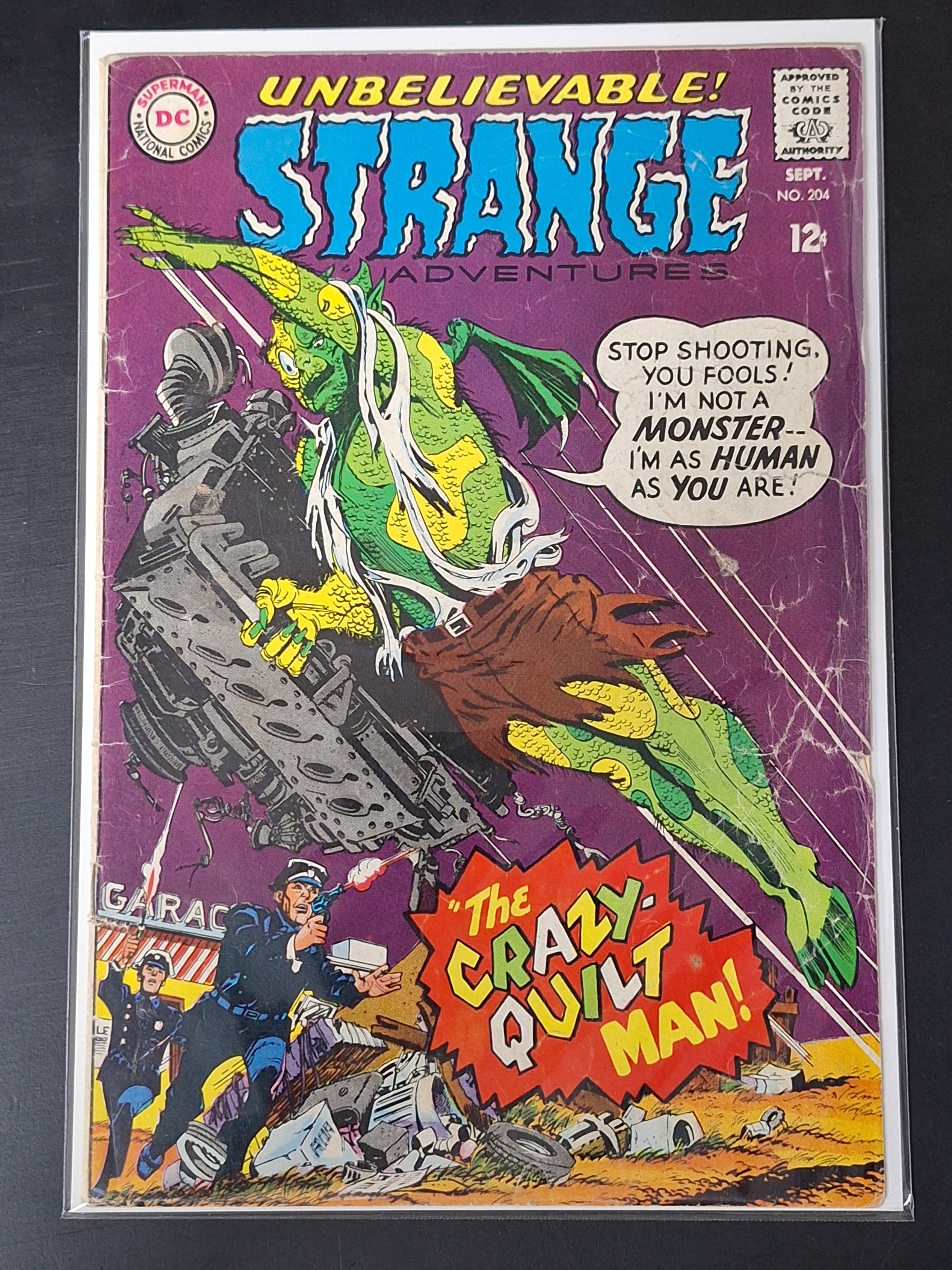 Strange Adventures 204 DC 1967 Silver Age