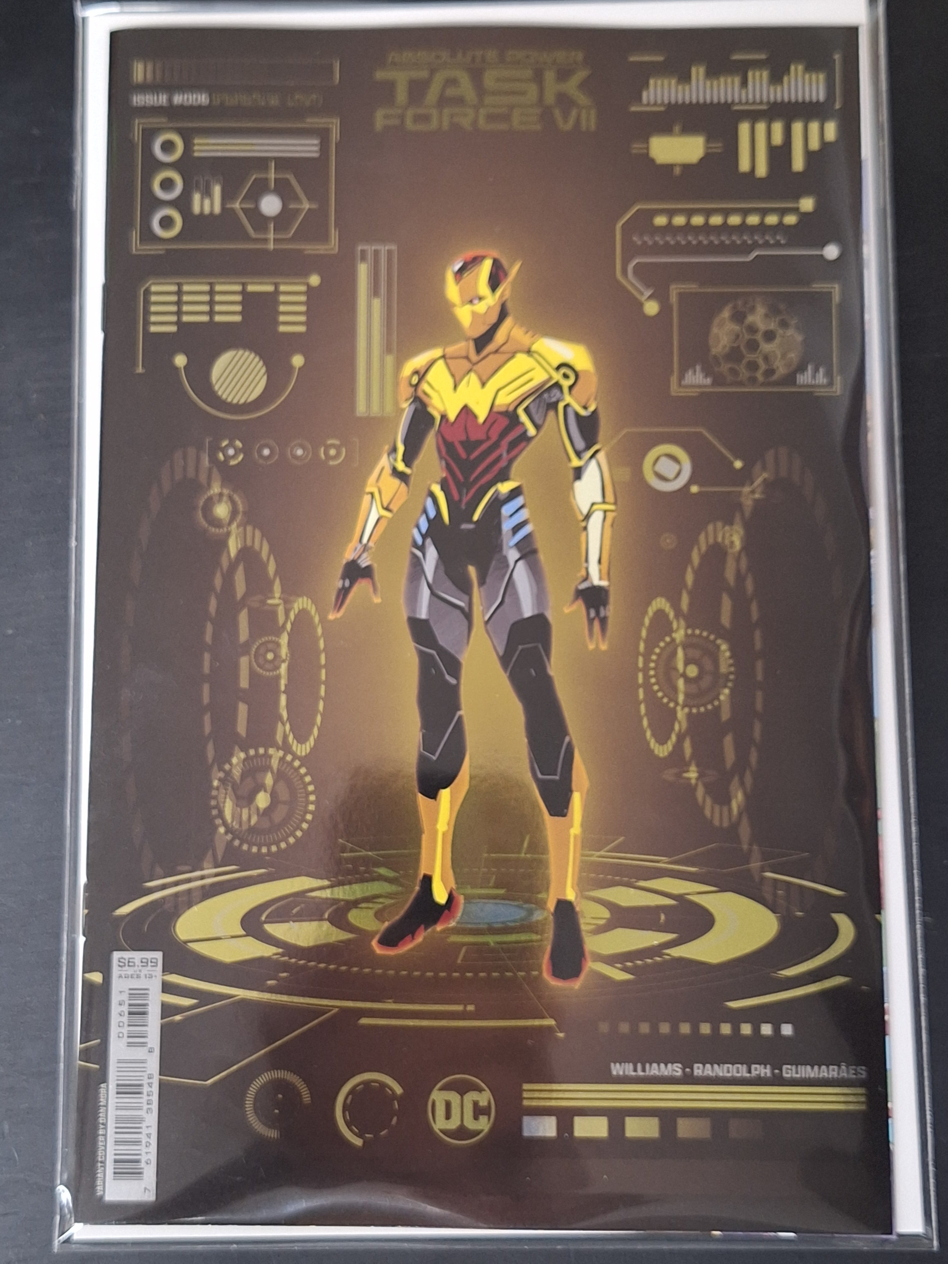 Absolute Power Task Force VII 6 DC 2024 Dan Mora Foil Variant