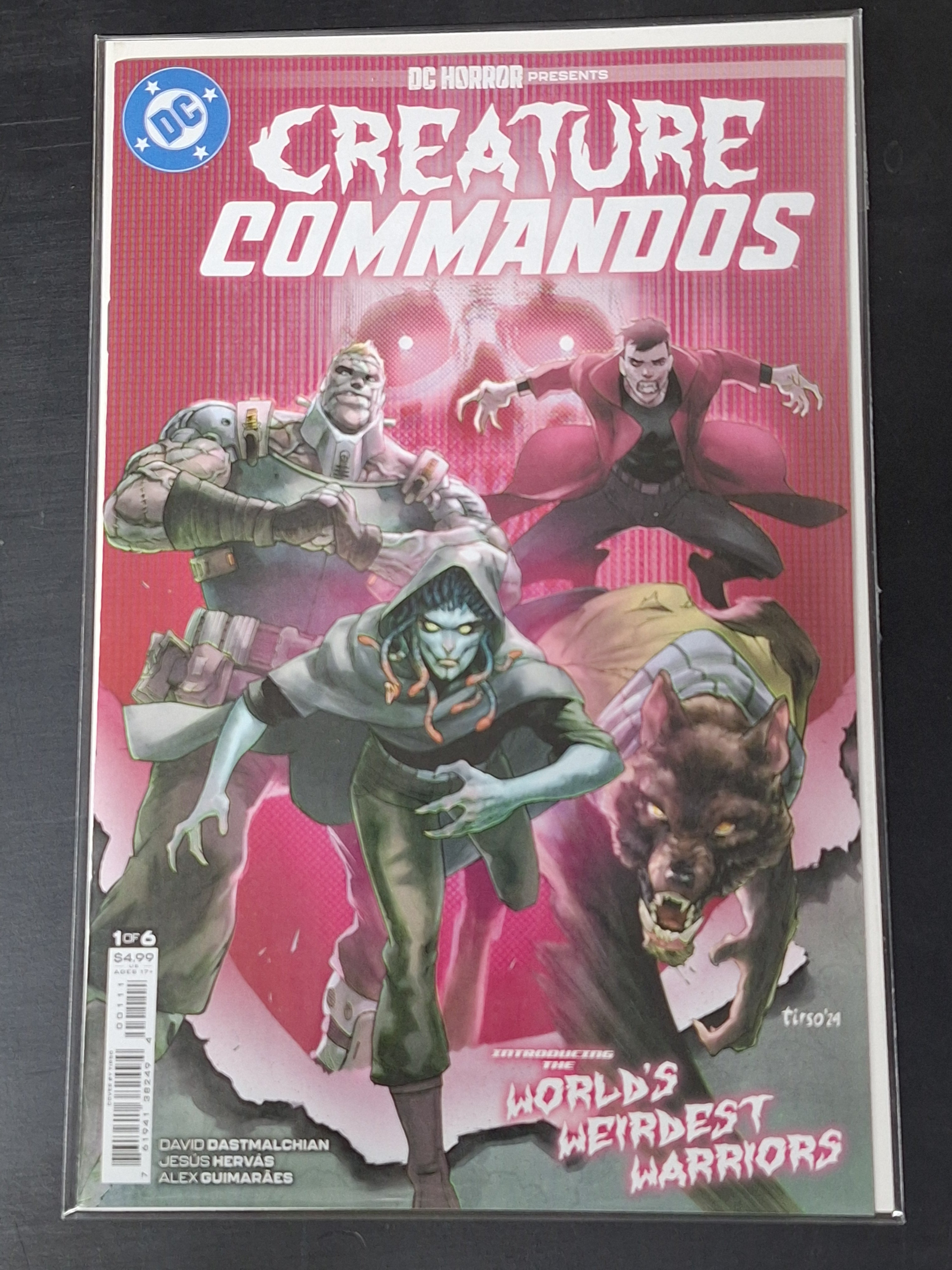 DC Horror Presents Creature Commandos 1 DC 2024 Cover A