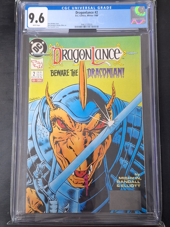 Dragonlance 2 DC 1988 CGC 9.6