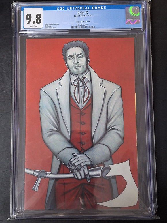 Grim 2 Boom! Studios 2022 Jenny Frison 1:25 Virgin Variant CGC 9.8