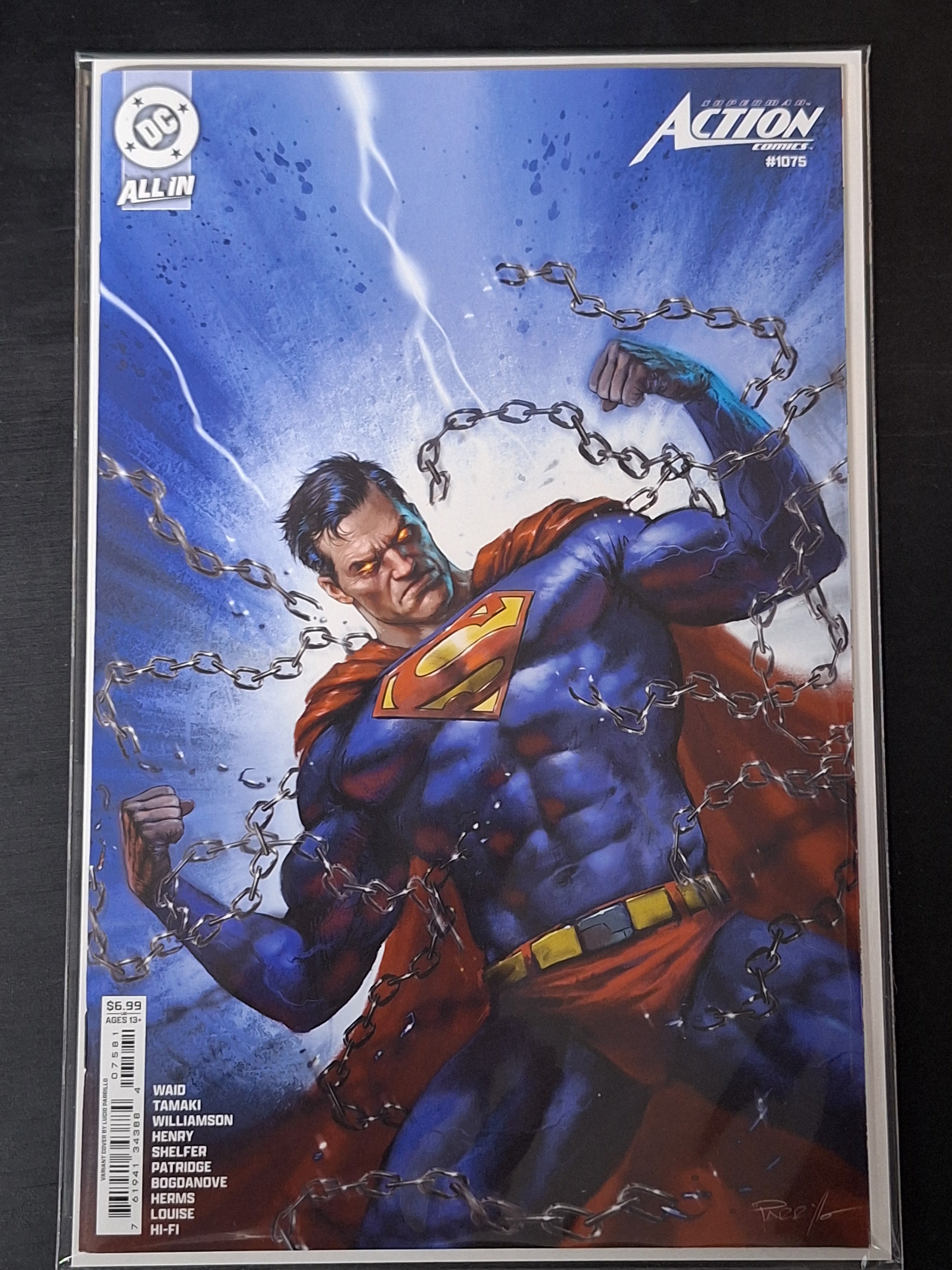 Action Comics 1075 DC 2024 Lucio Parrillo Variant