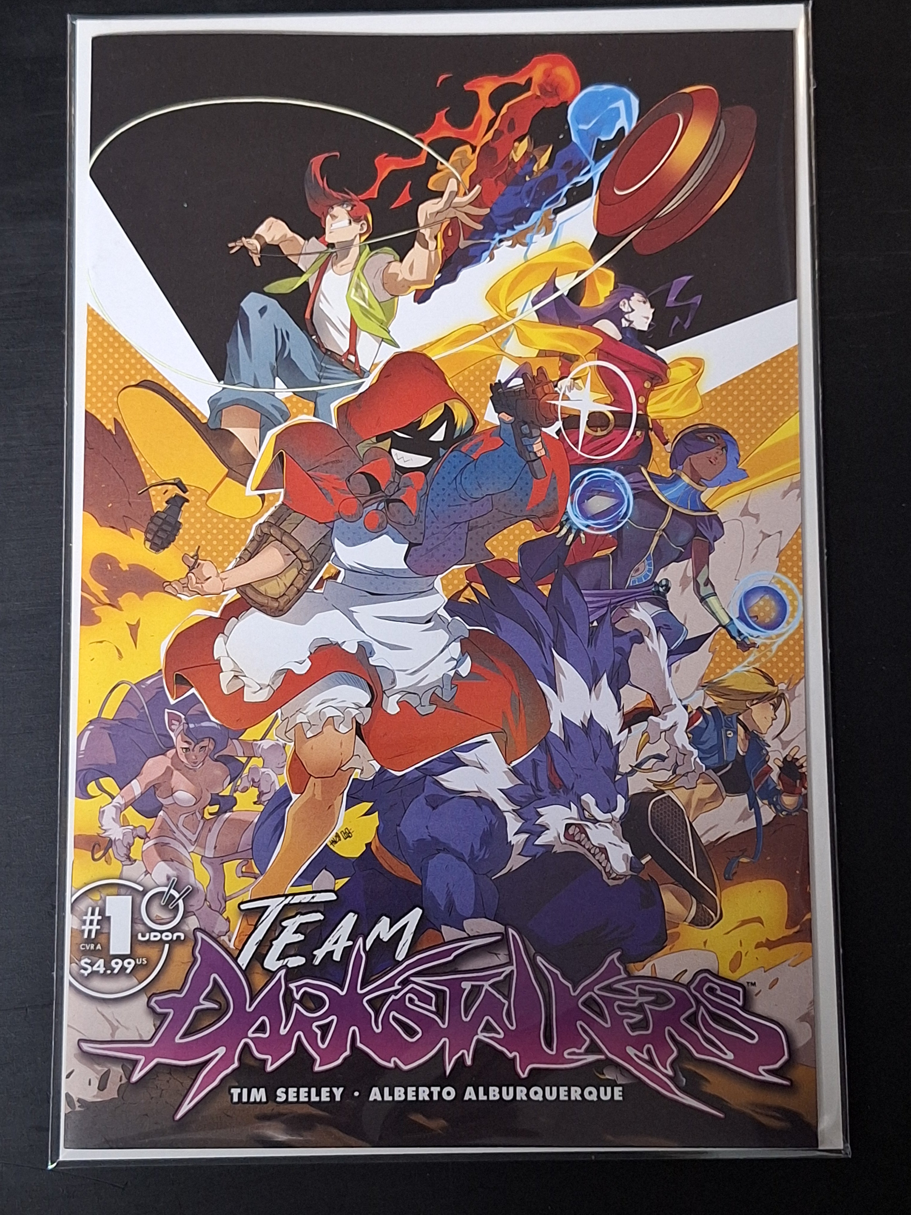 Team Darkstalkers 1 Udon 2024 Cover A