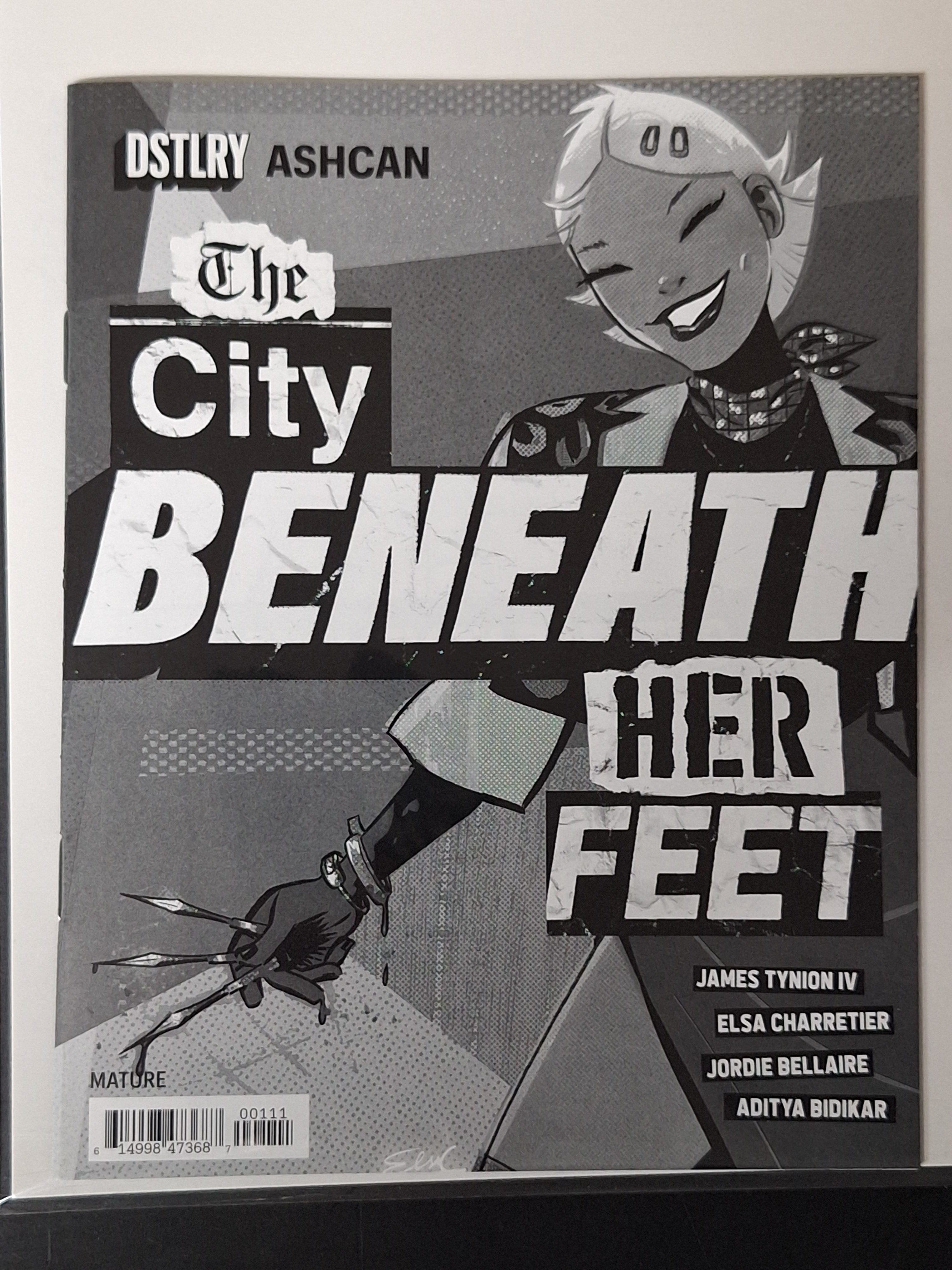The City Beneath Her Feet DSTLRY 2024 Ashcan Edition