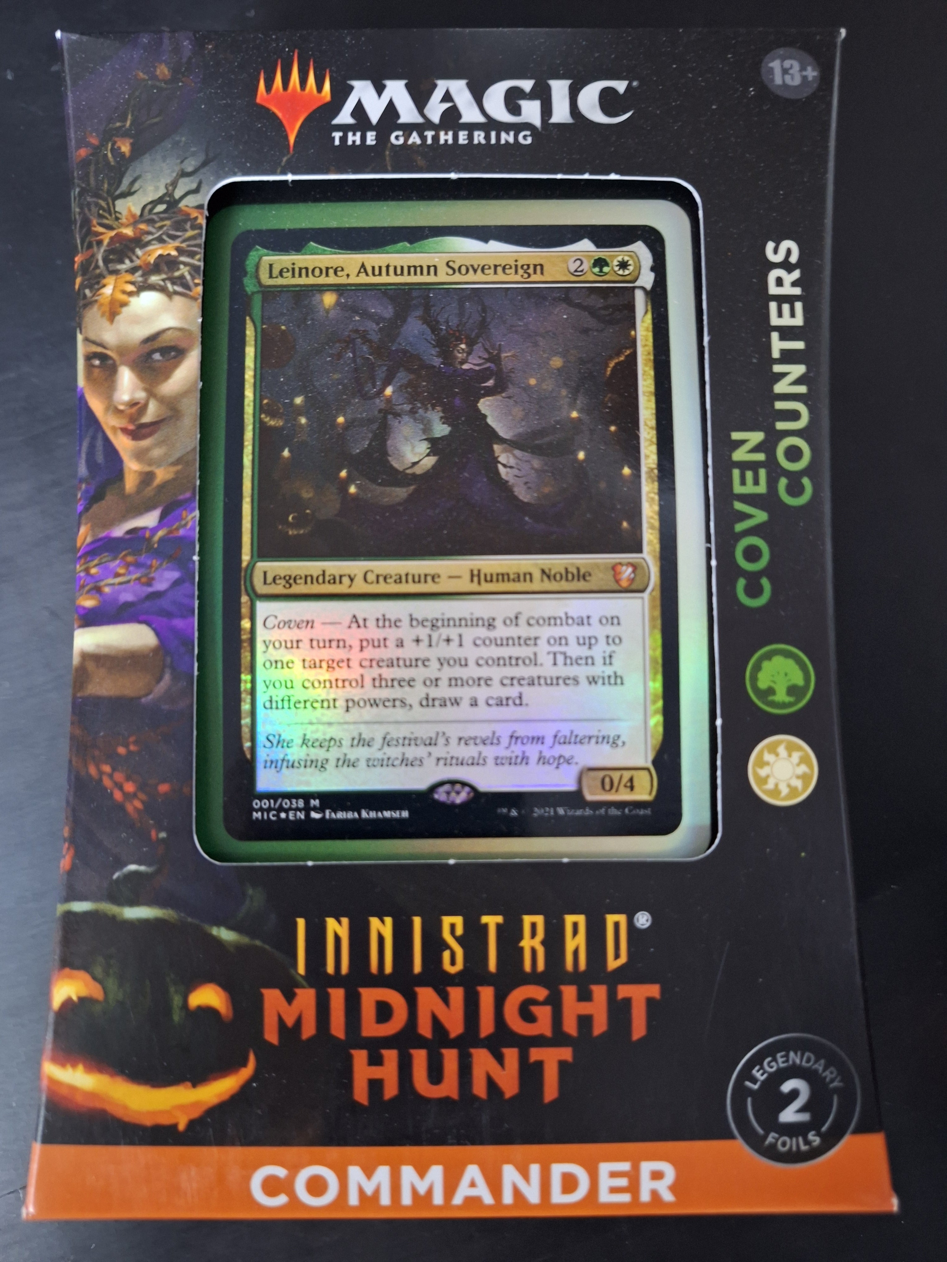Magic The Gathering - Commander Deck - Innistrad Midnight Hunt - Coven Counters