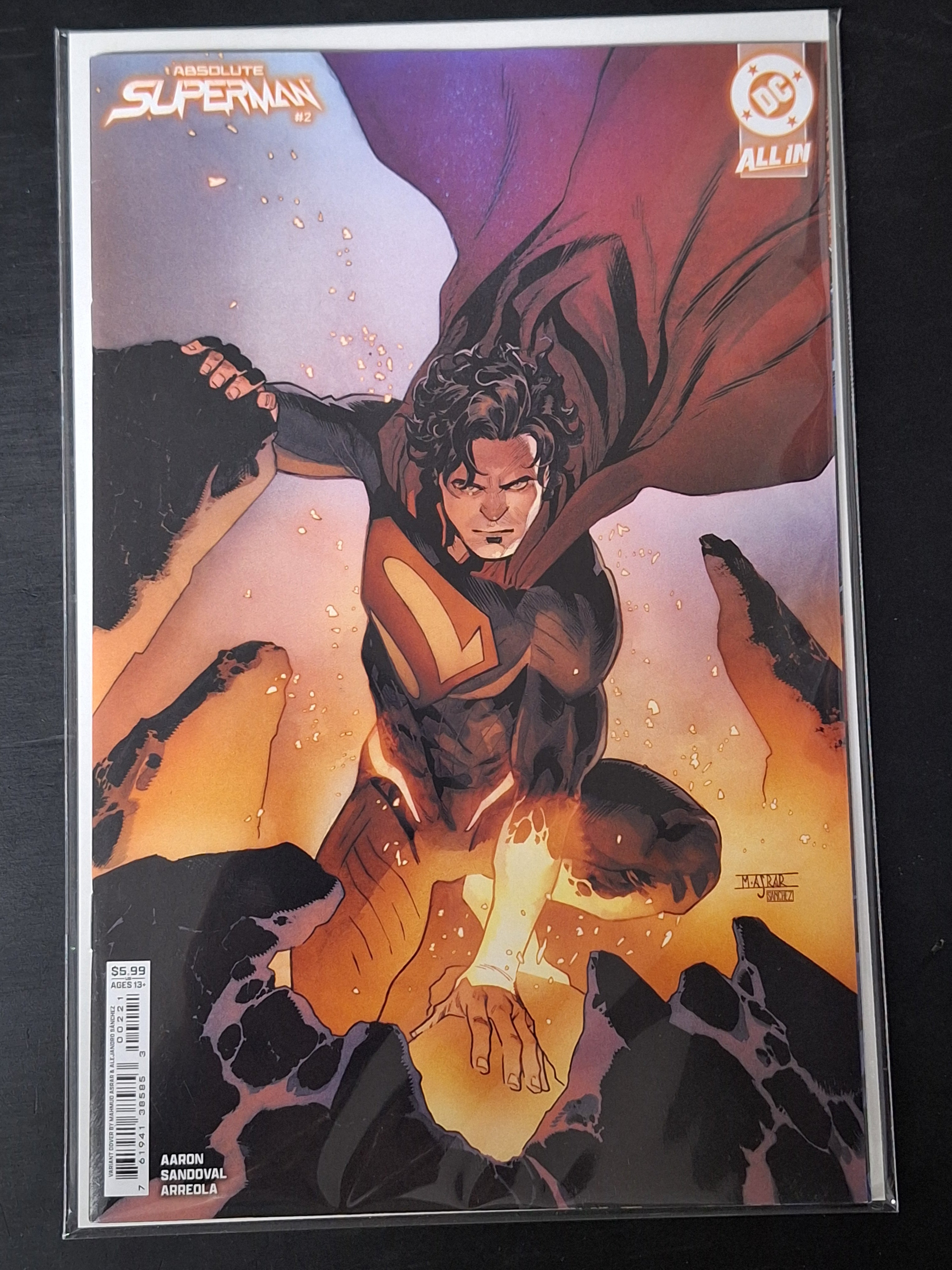 Absolute Superman 2 DC 2024 Mahmud Asrar Variant