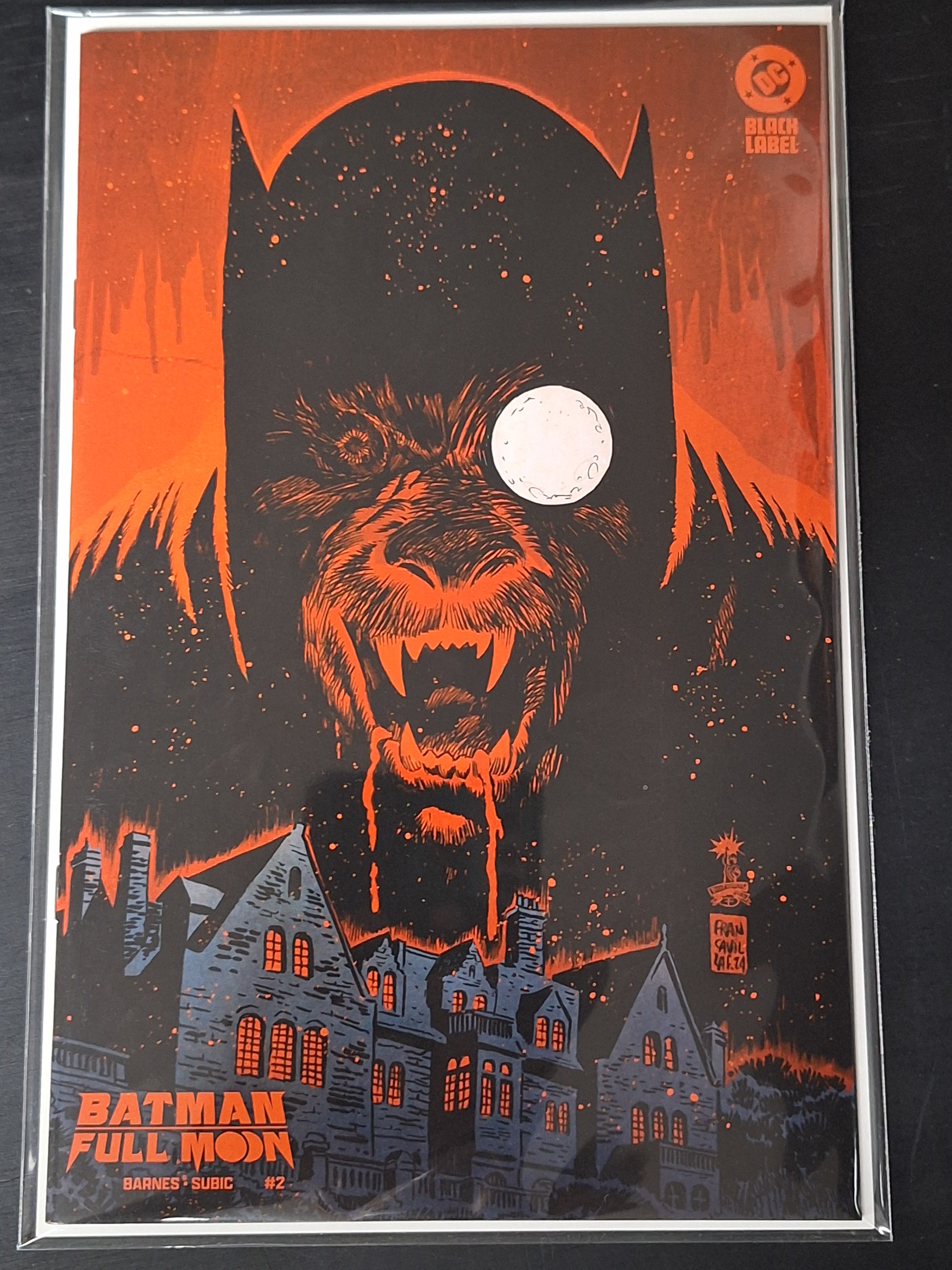 Batman Full Moon 2 DC 2024 Francavilla Variant