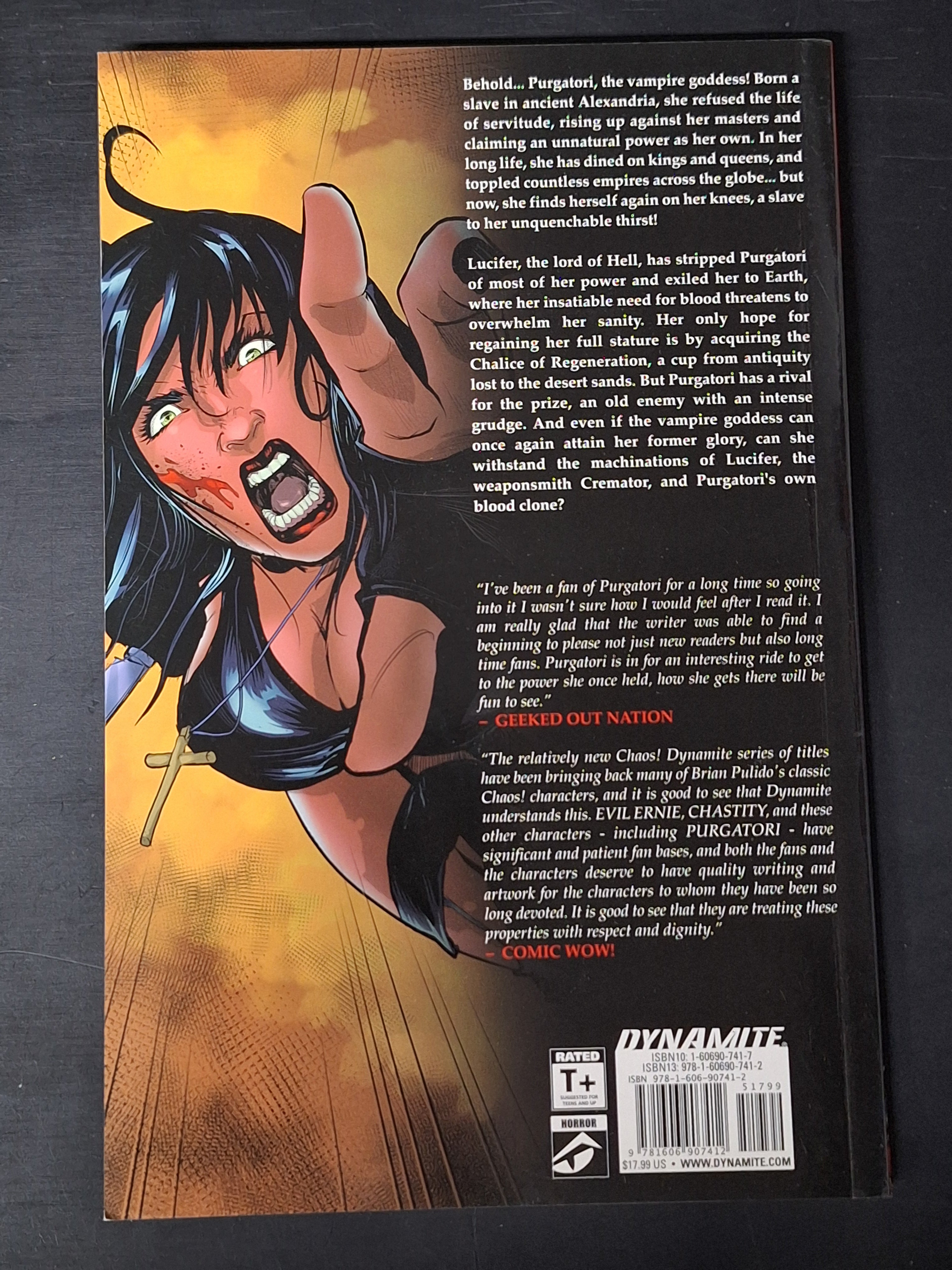 Purgatori Volume 1 Dynamite TPB