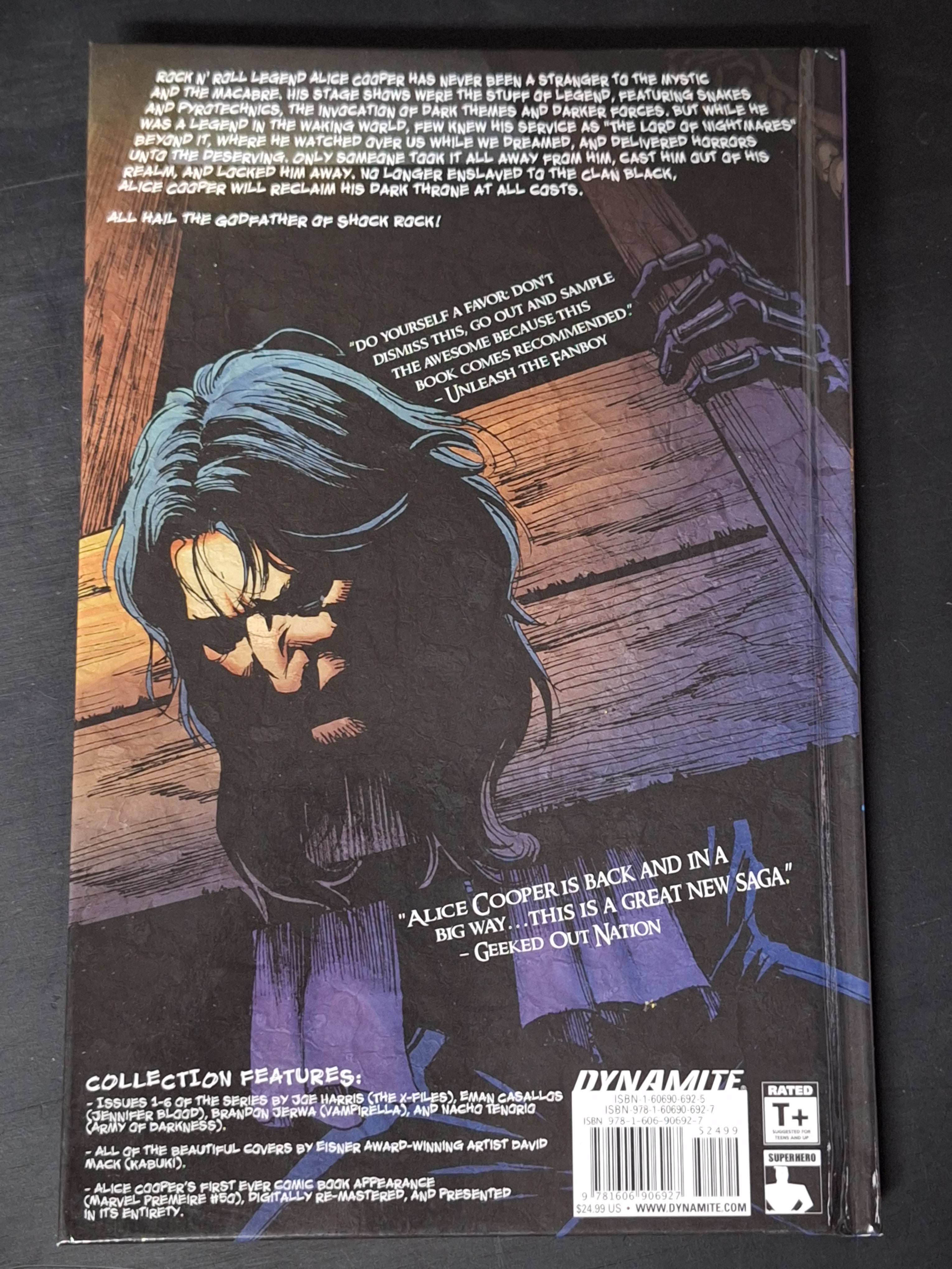Alice Cooper: Welcome To My Nightmare Volume 1 Hardcover