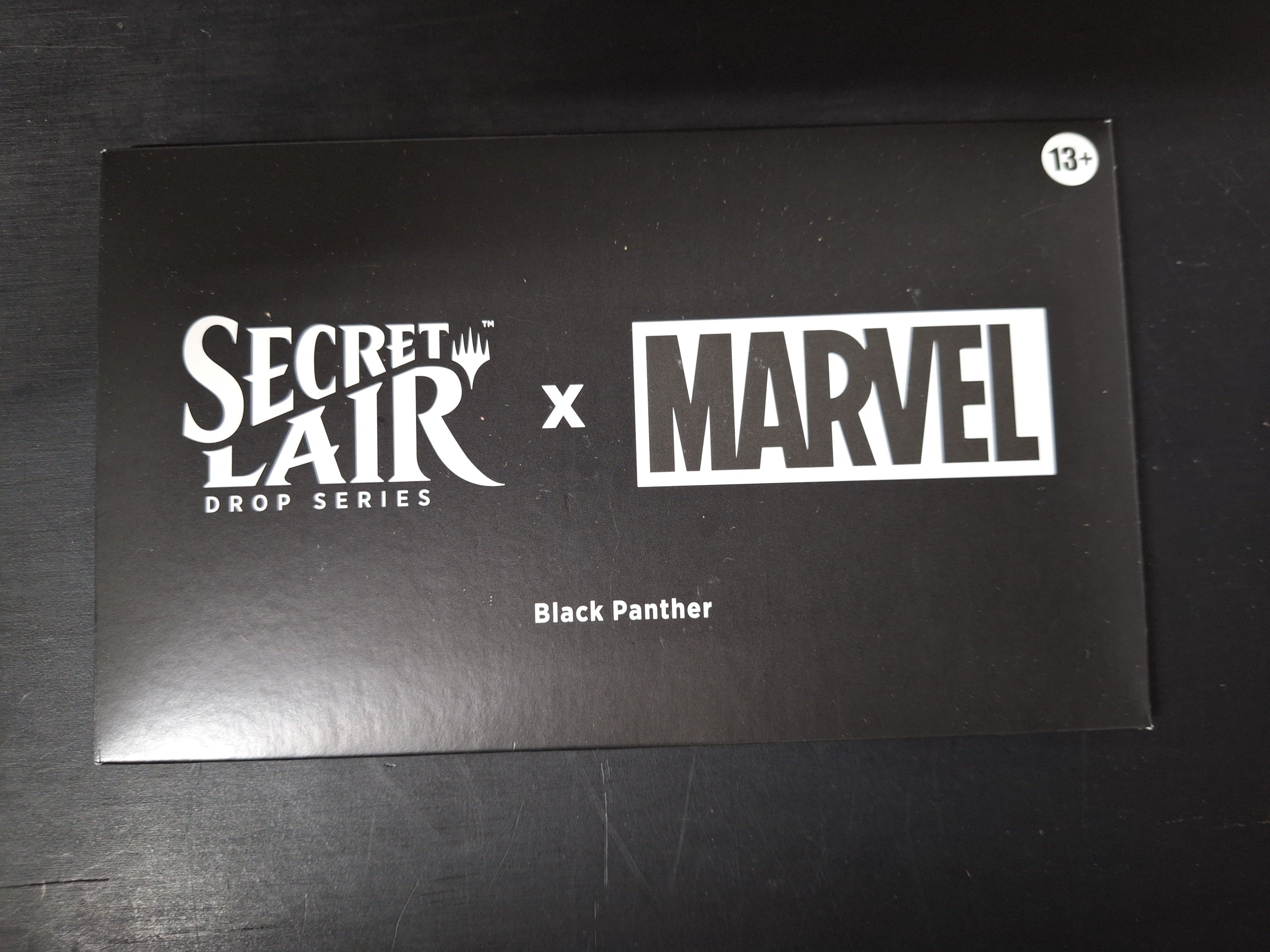 Magic The Gathering Secret Lair x Marvel - Black Panther