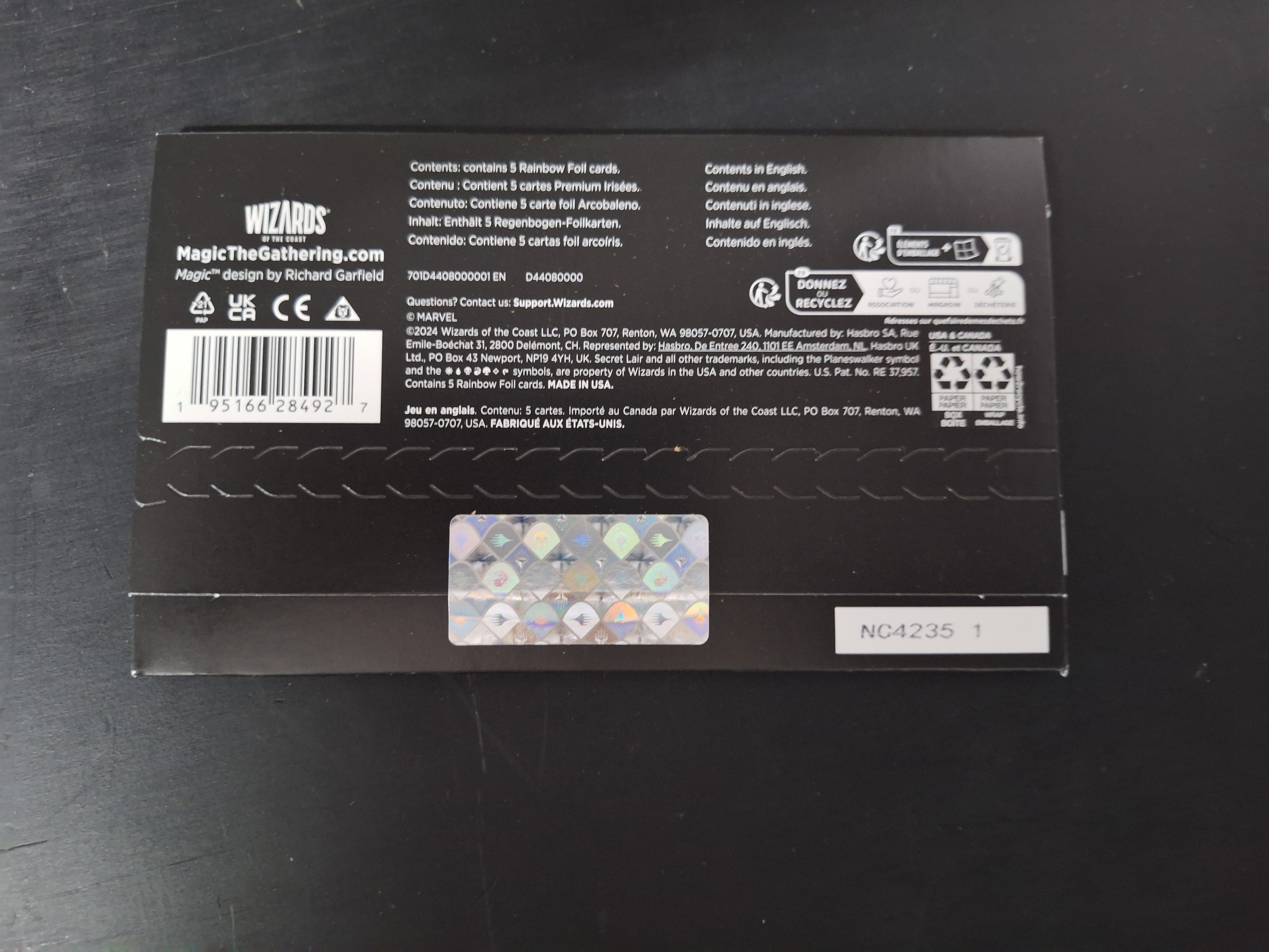 Magic The Gathering Secret Lair x Marvel - Storm - Rainbow Foil Edition