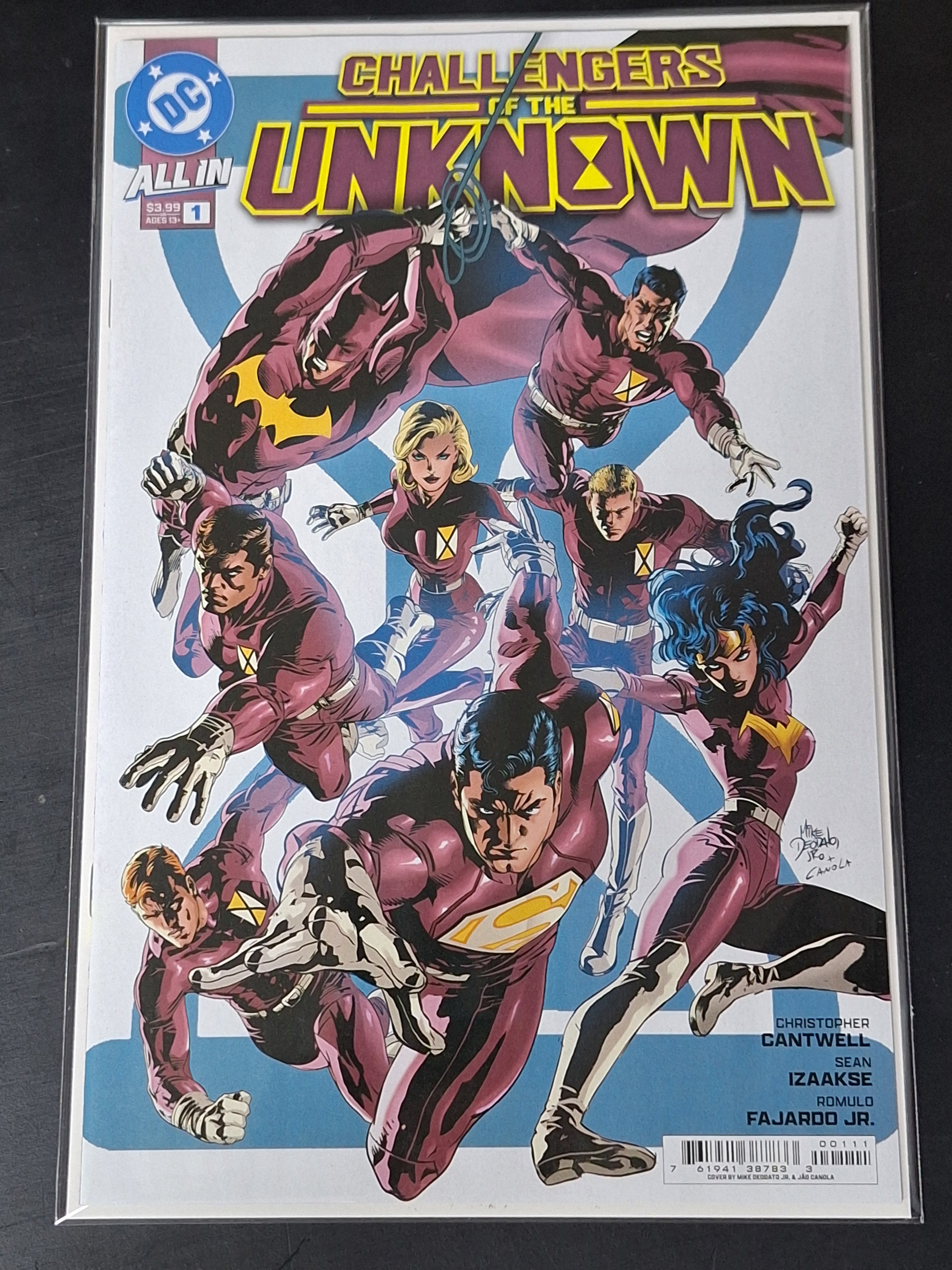 Challengers of the Unknown 1 DC 2024 Cover A