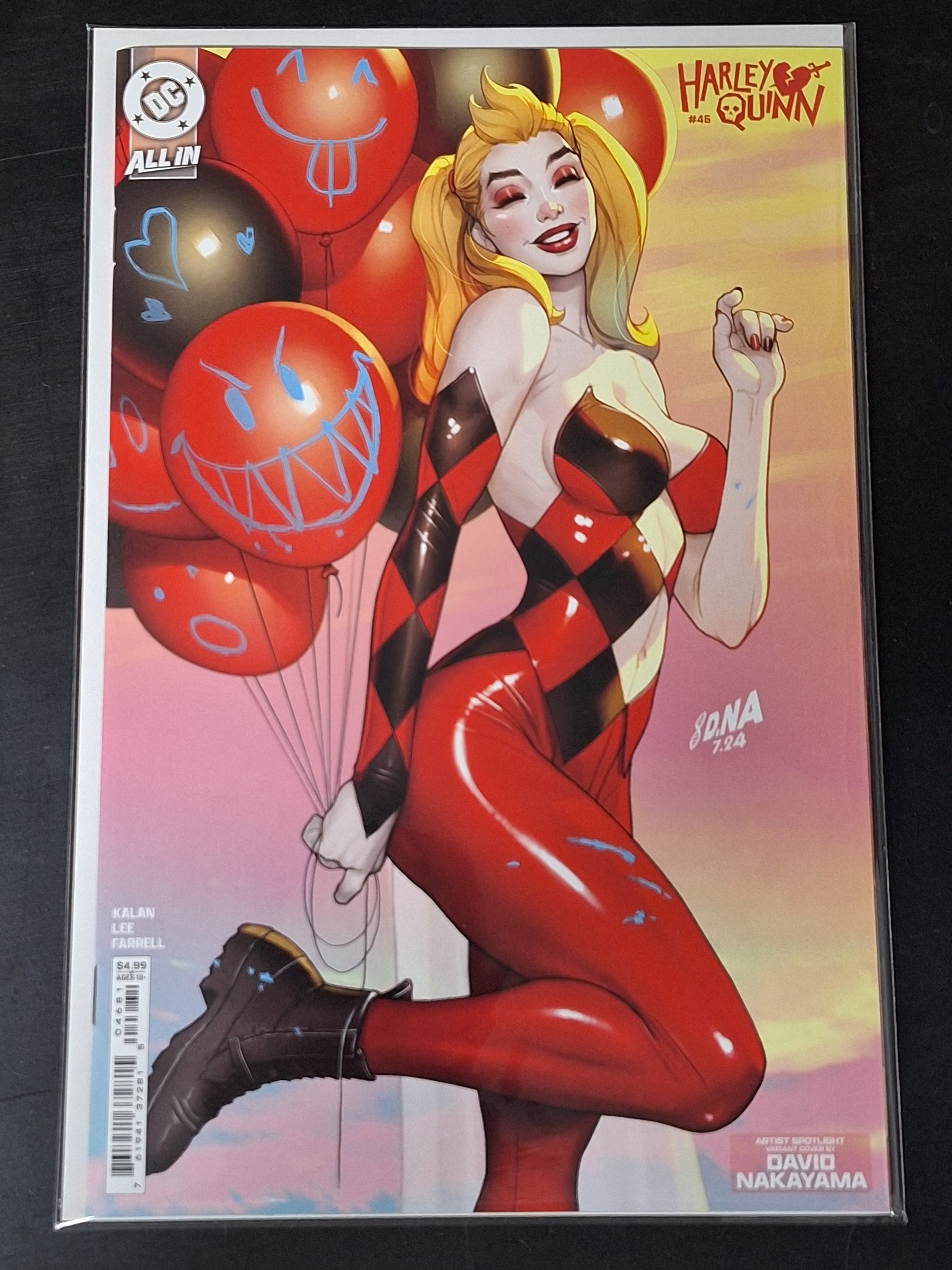 Harley Quinn 46 DC 2024 David Nakayama Variant