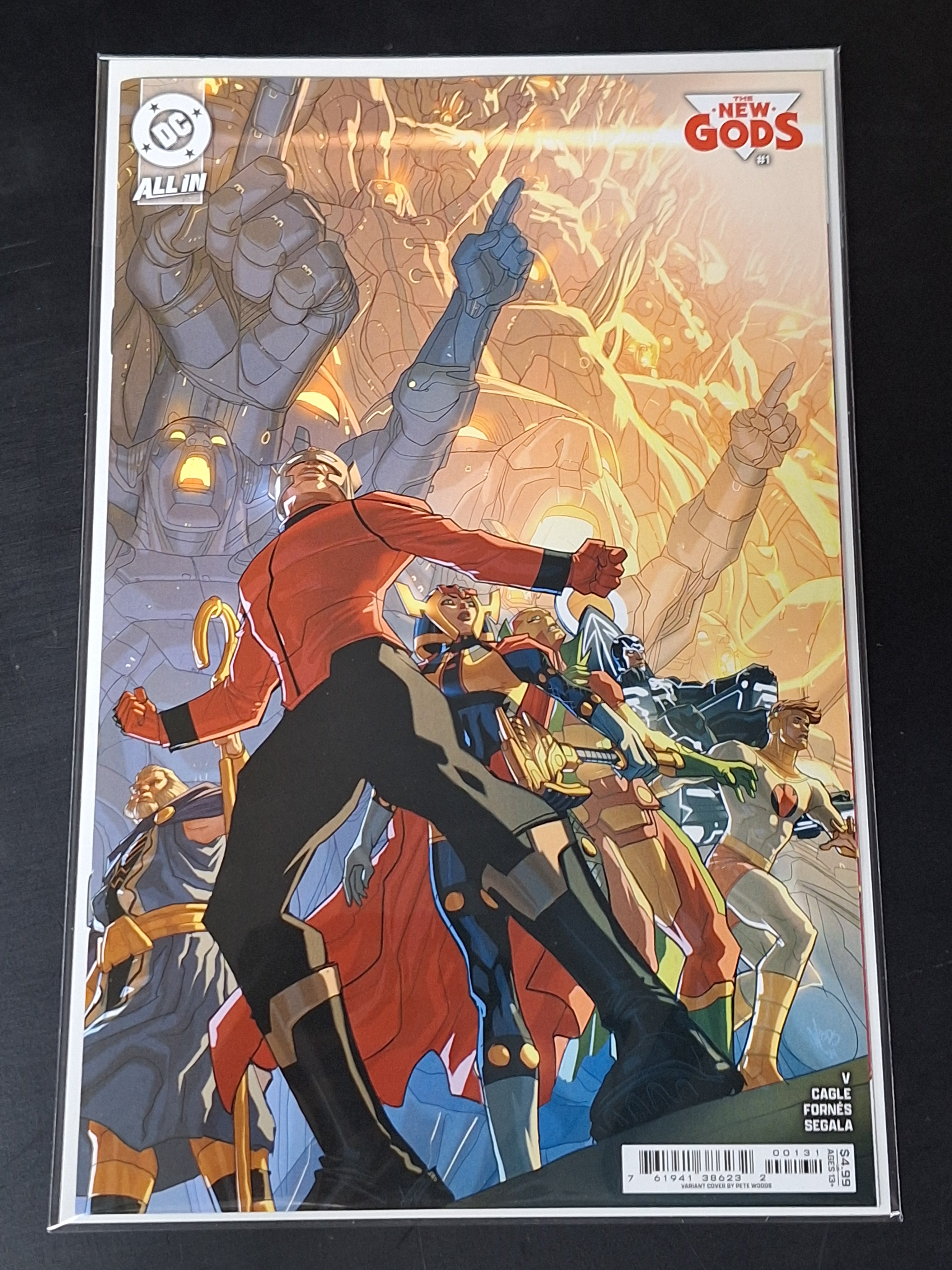 The New Gods 1 DC 2024 Pete Woods Variant