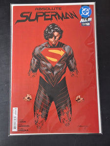 Absolute Superman 1 DC 2024 Second Printing