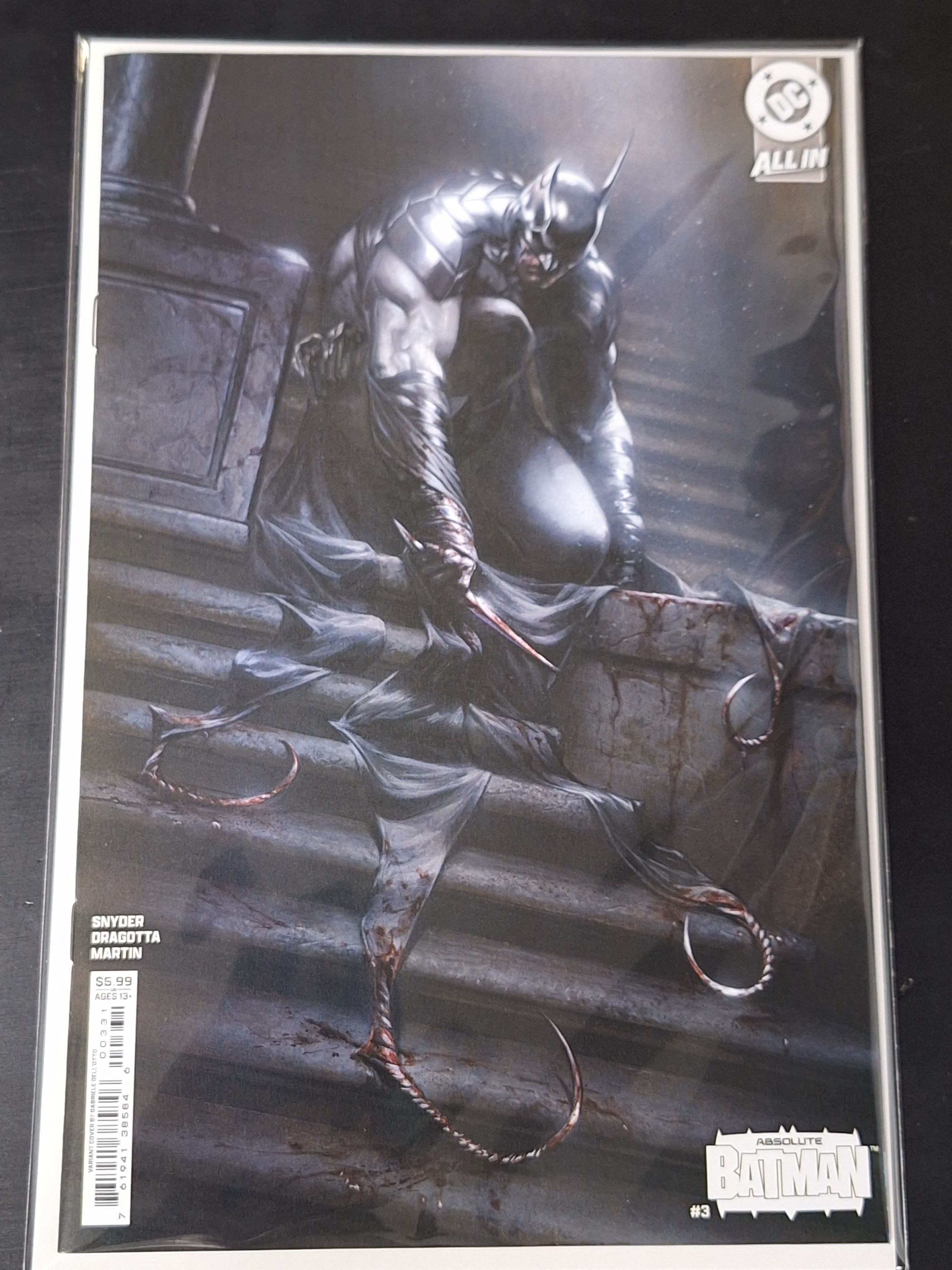Absolute Batman 3 DC 2024 Gabriele Dell Otto Variant