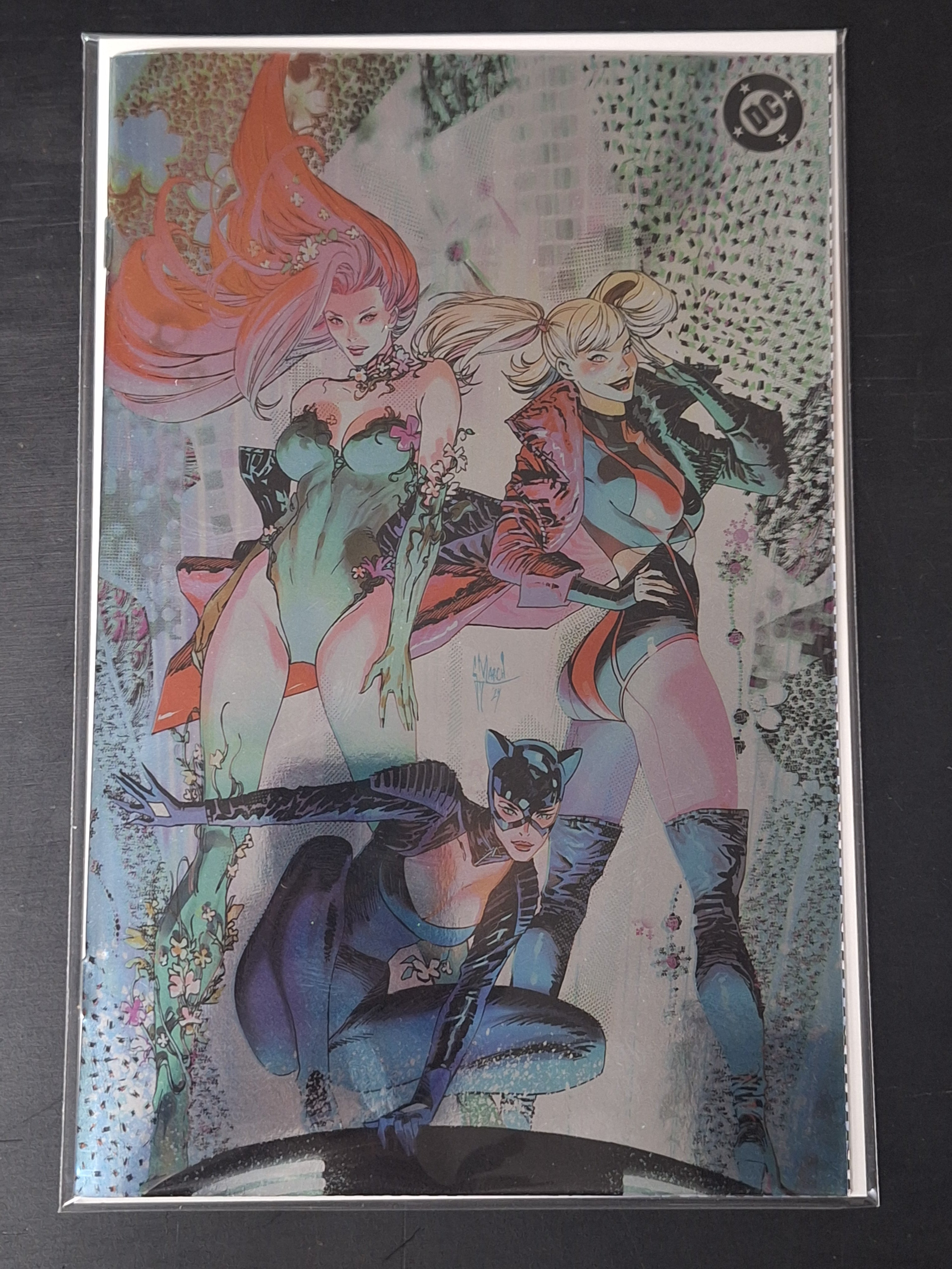 Gotham City Sirens Uncovered 1 DC 2024 Guillem March Foil Variant