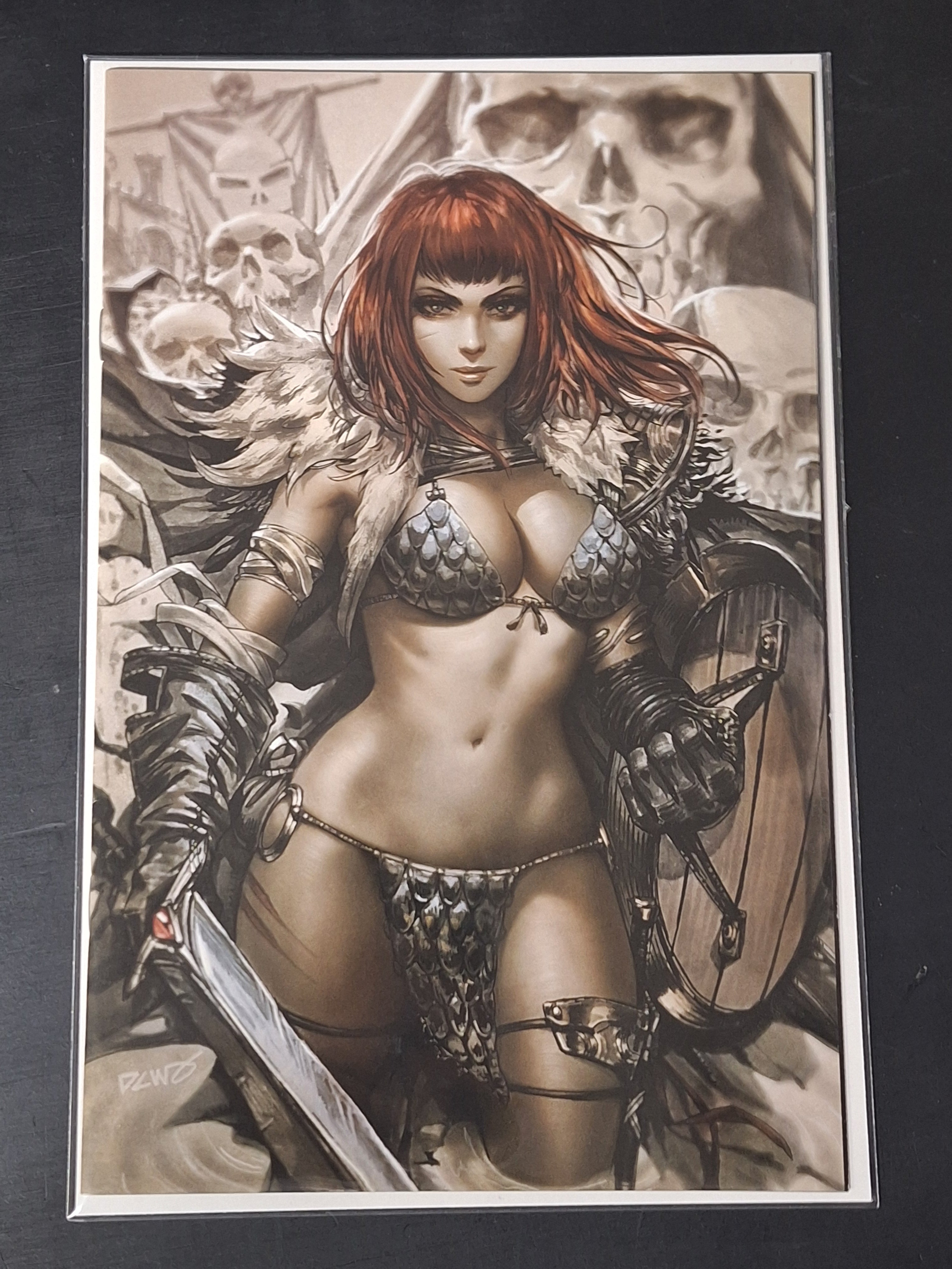 Vampirella / Red Sonja 1 Dynamite 2019 Derrick Chew 1:25 Virgin Variant