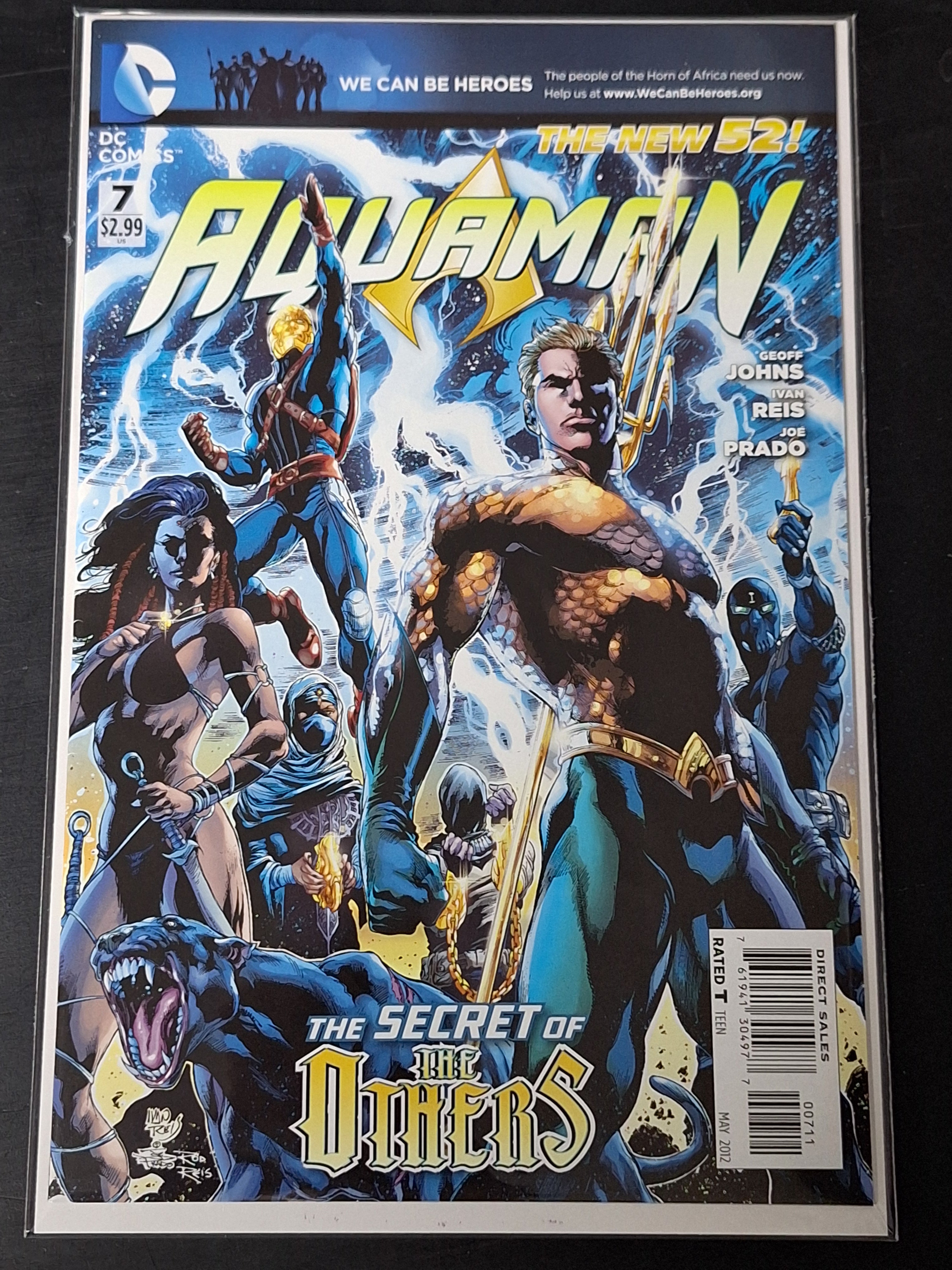Aquaman 7 DC 2012 1st App of The Others