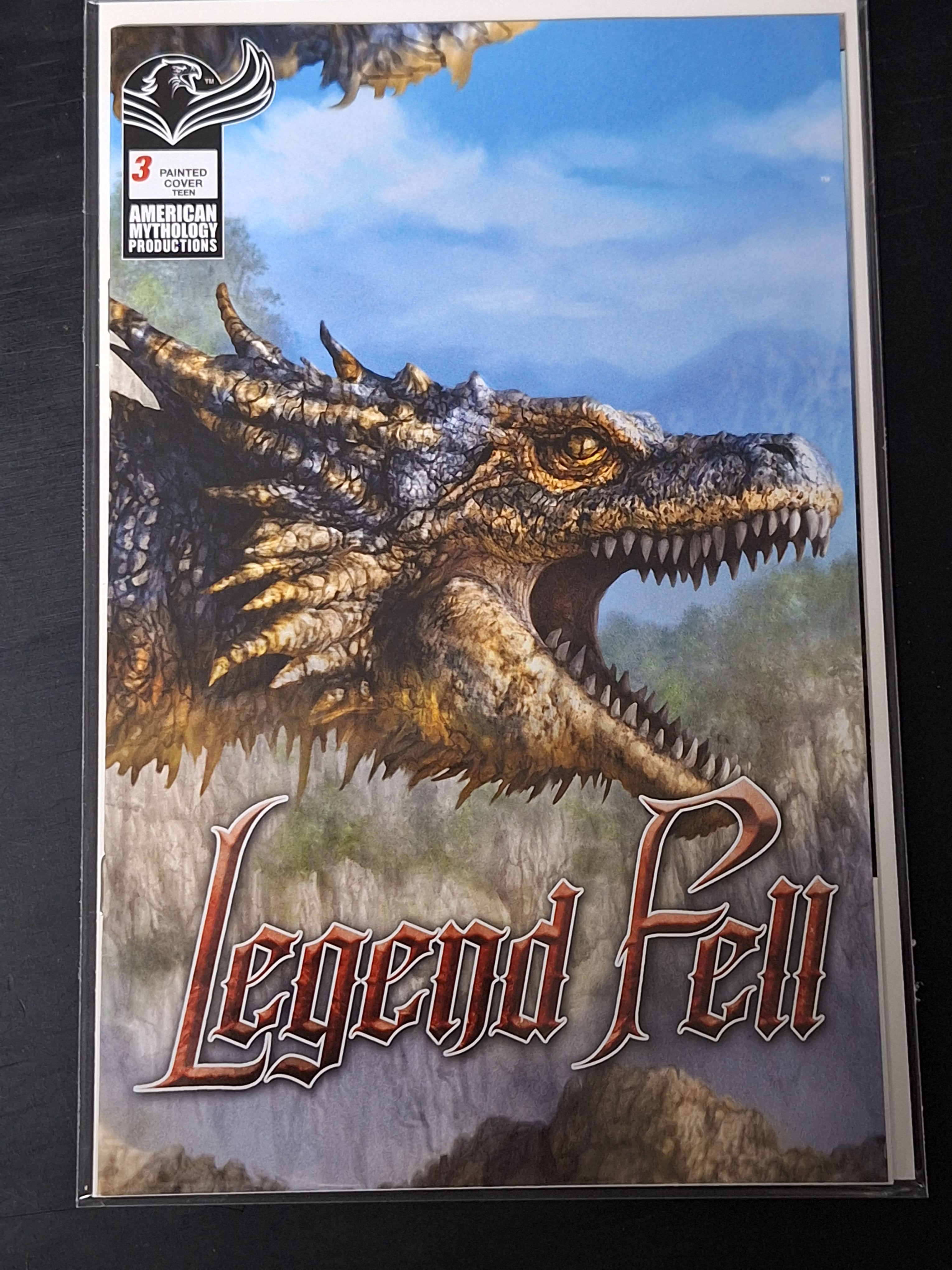 Legend Fell 3 American Mythology Productions Painted Cover