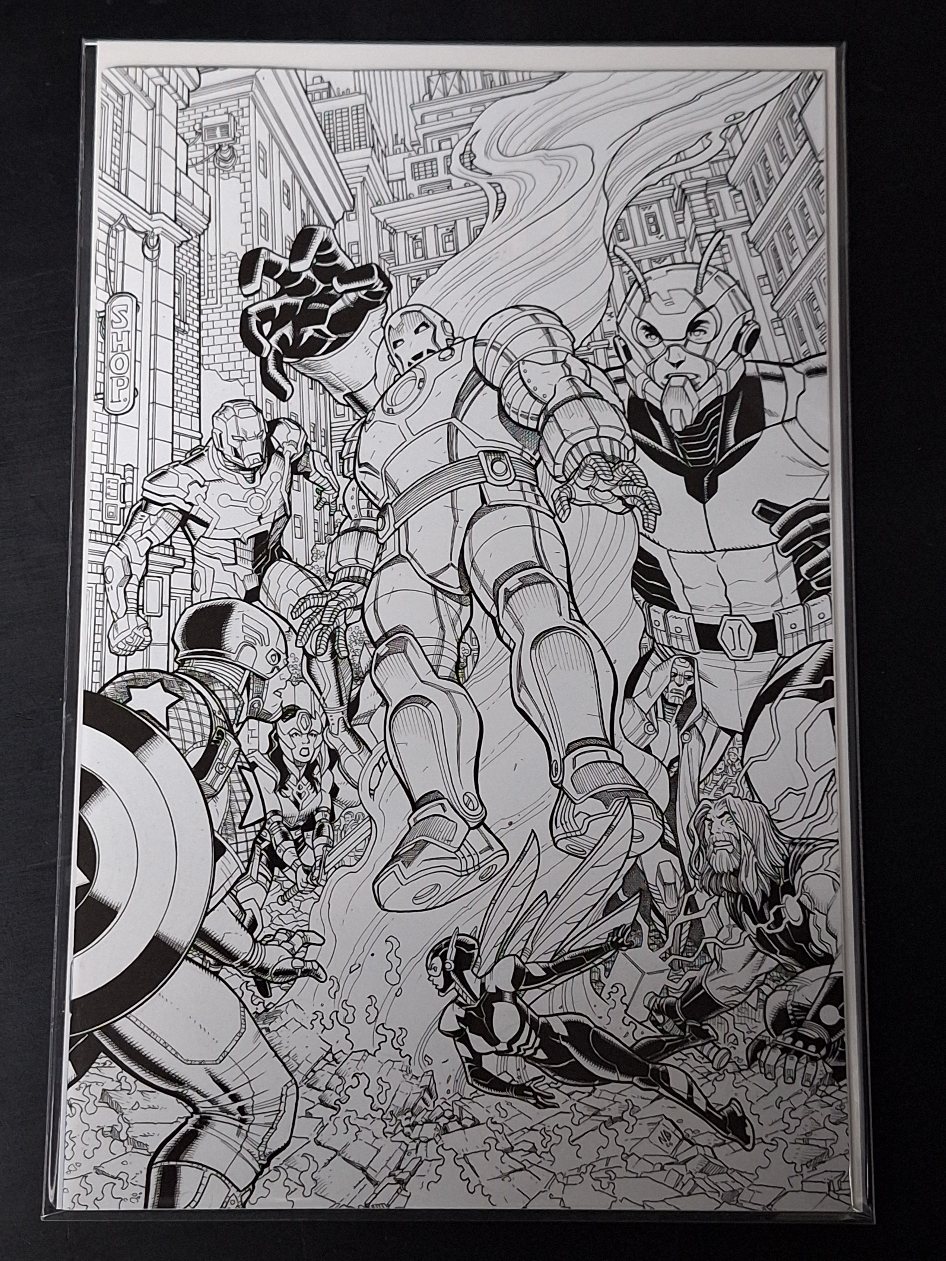 Ultimates 2 Marvel 2024 Bradshaw SDCC PX Virgin Variant