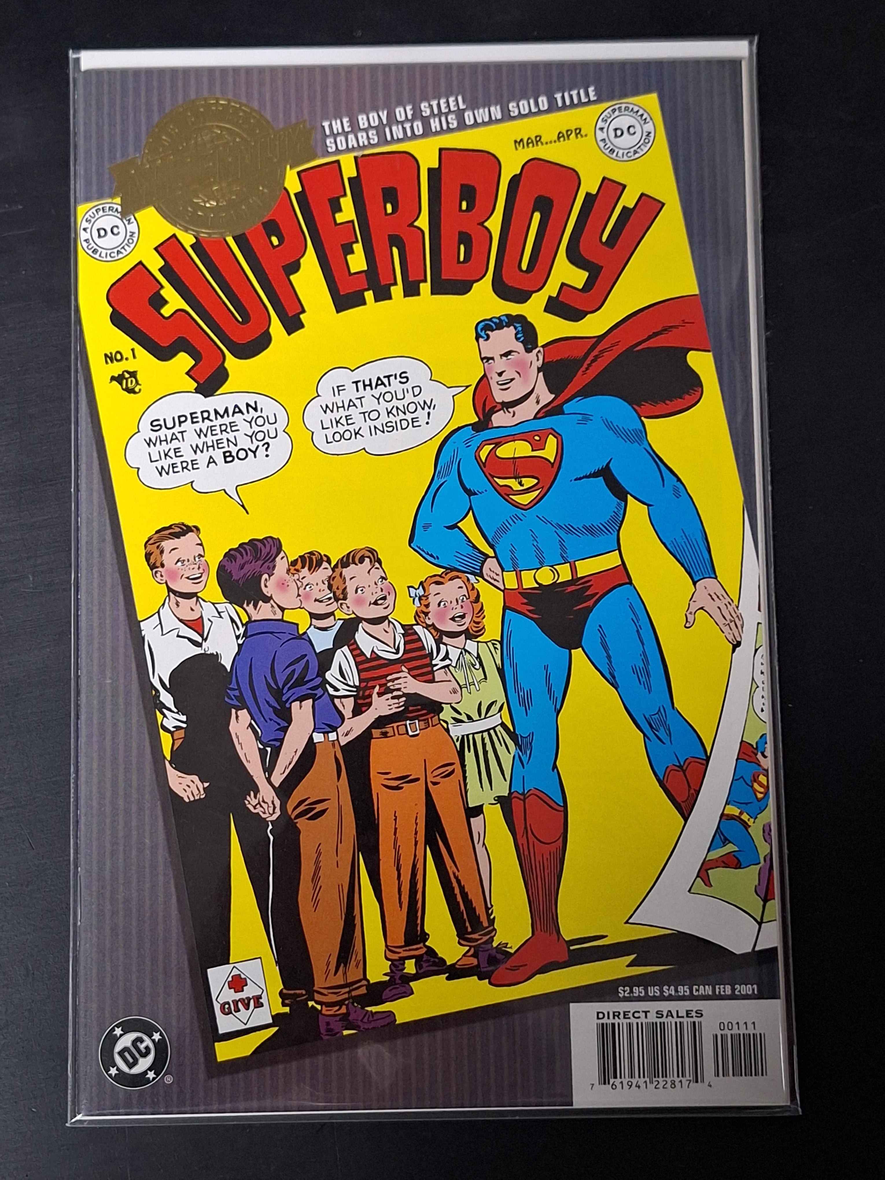 Superboy 1 DC 2001 Millennium Edition