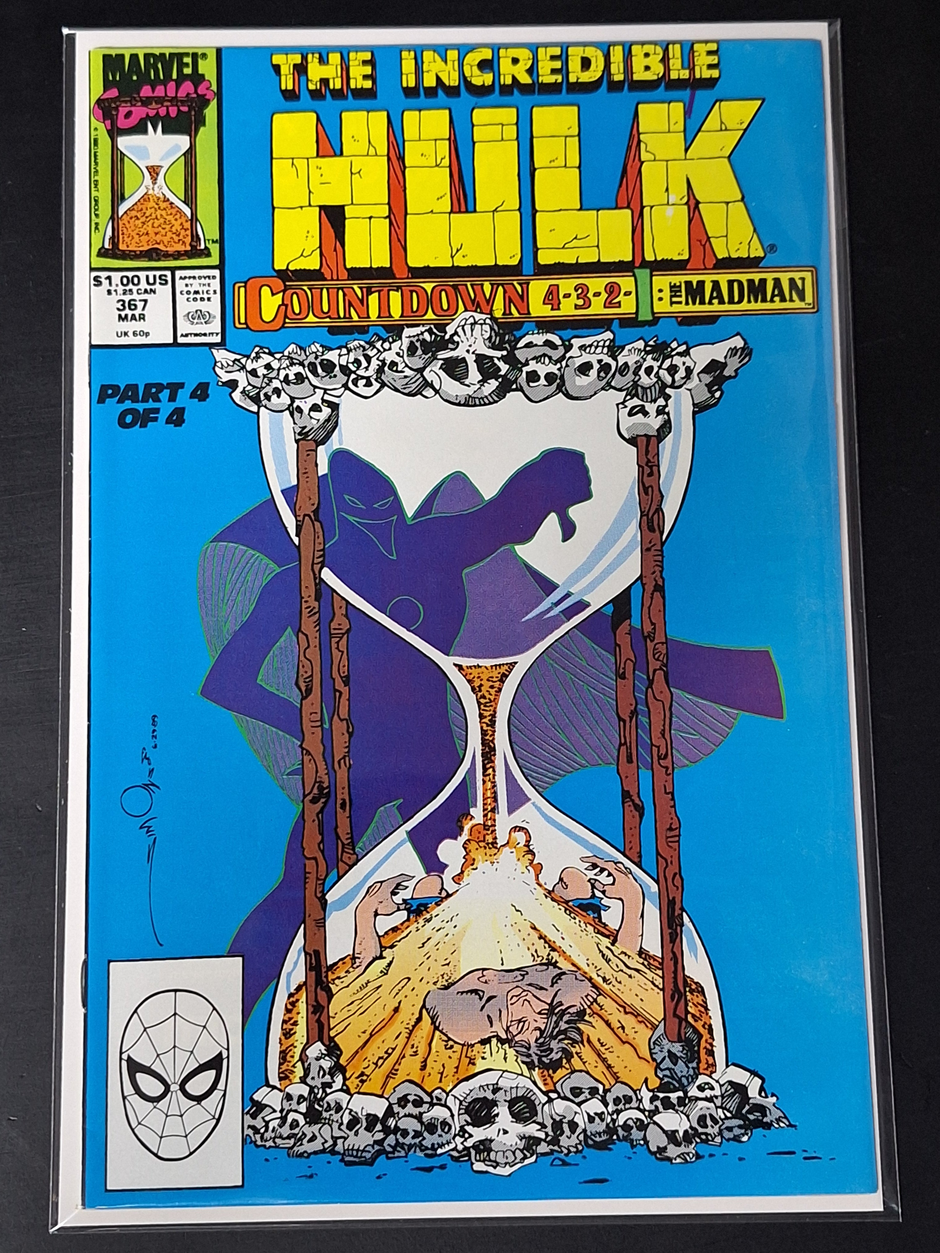 Incredible Hulk 367 Marvel 1990 1st Dale Keown Artwork