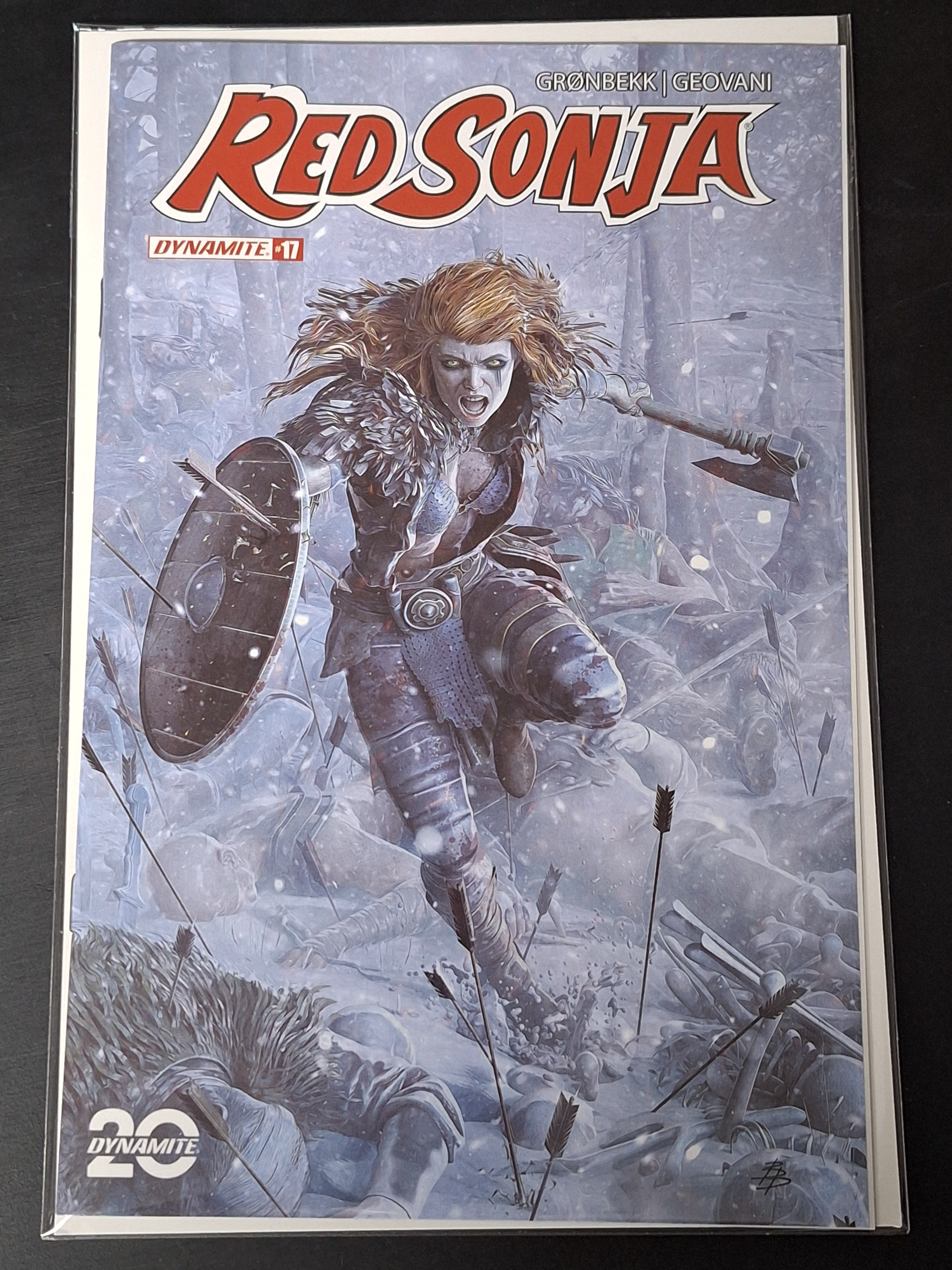 Red Sonja 17 Dynamite 2024 Bjorn Barends Cover