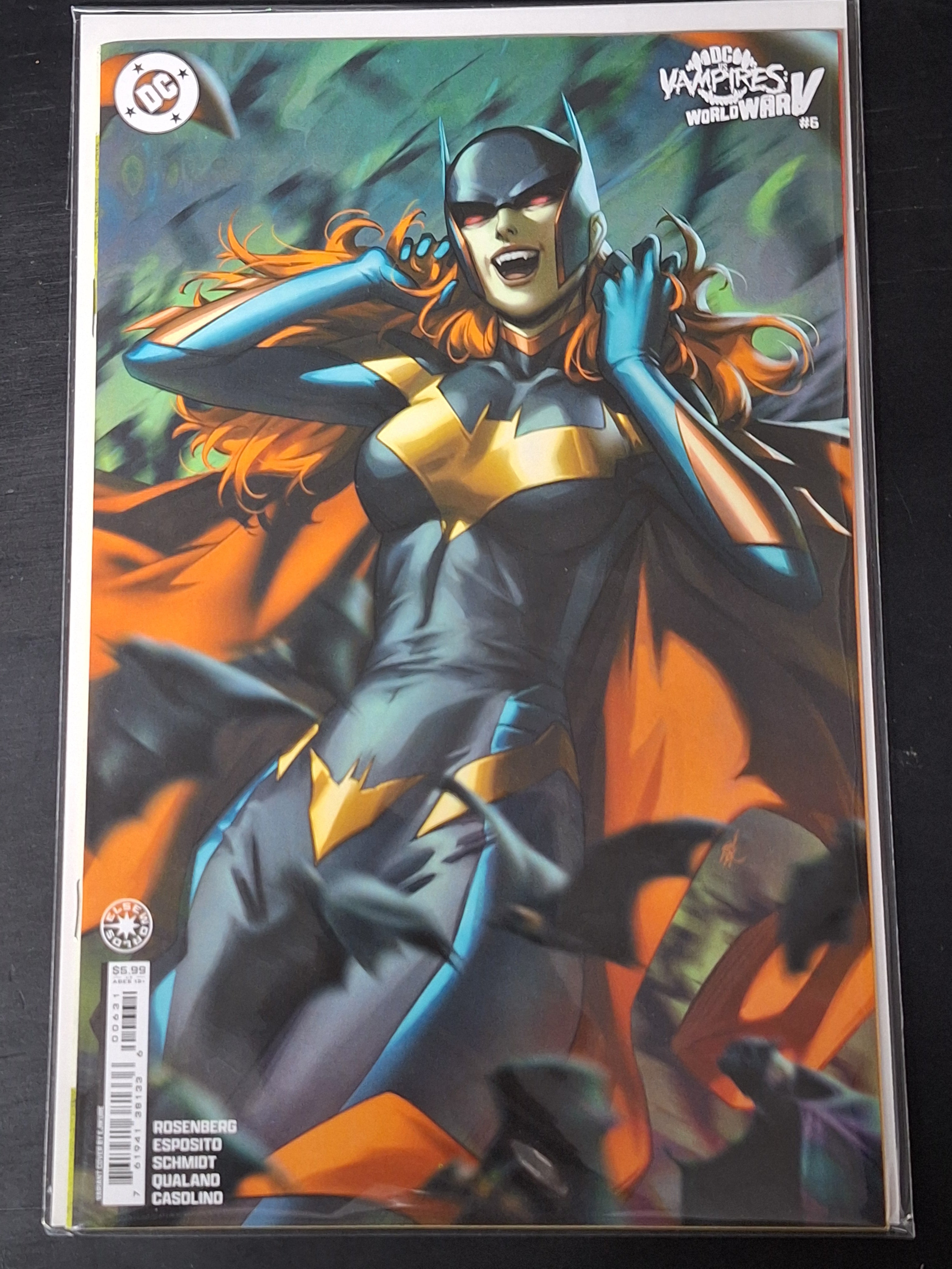 DC vs Vampires World War V 6 DC 2025 Ejikure Variant