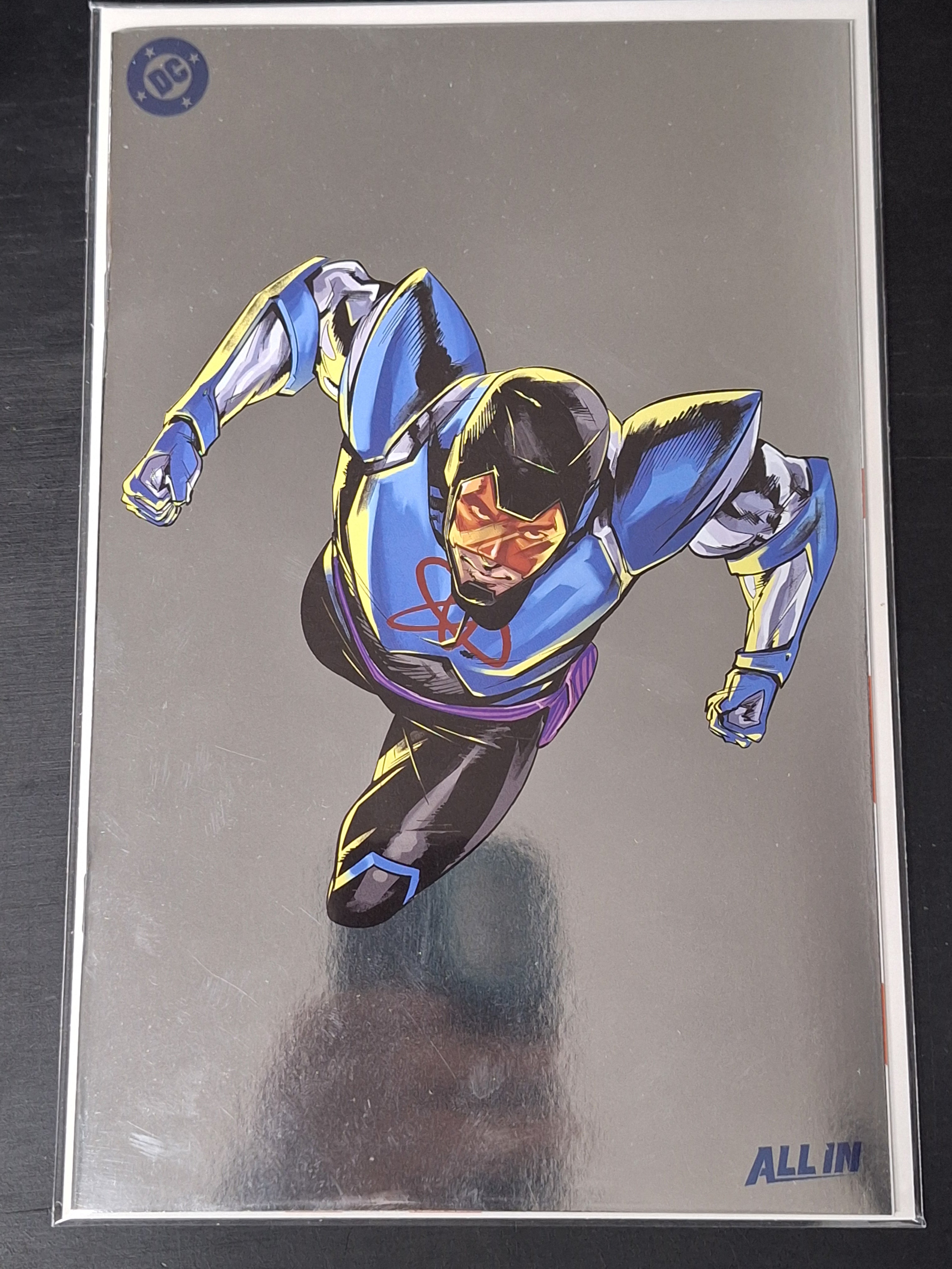 Justice League: The Atom Project 1 DC 2025 All In Foil Variant