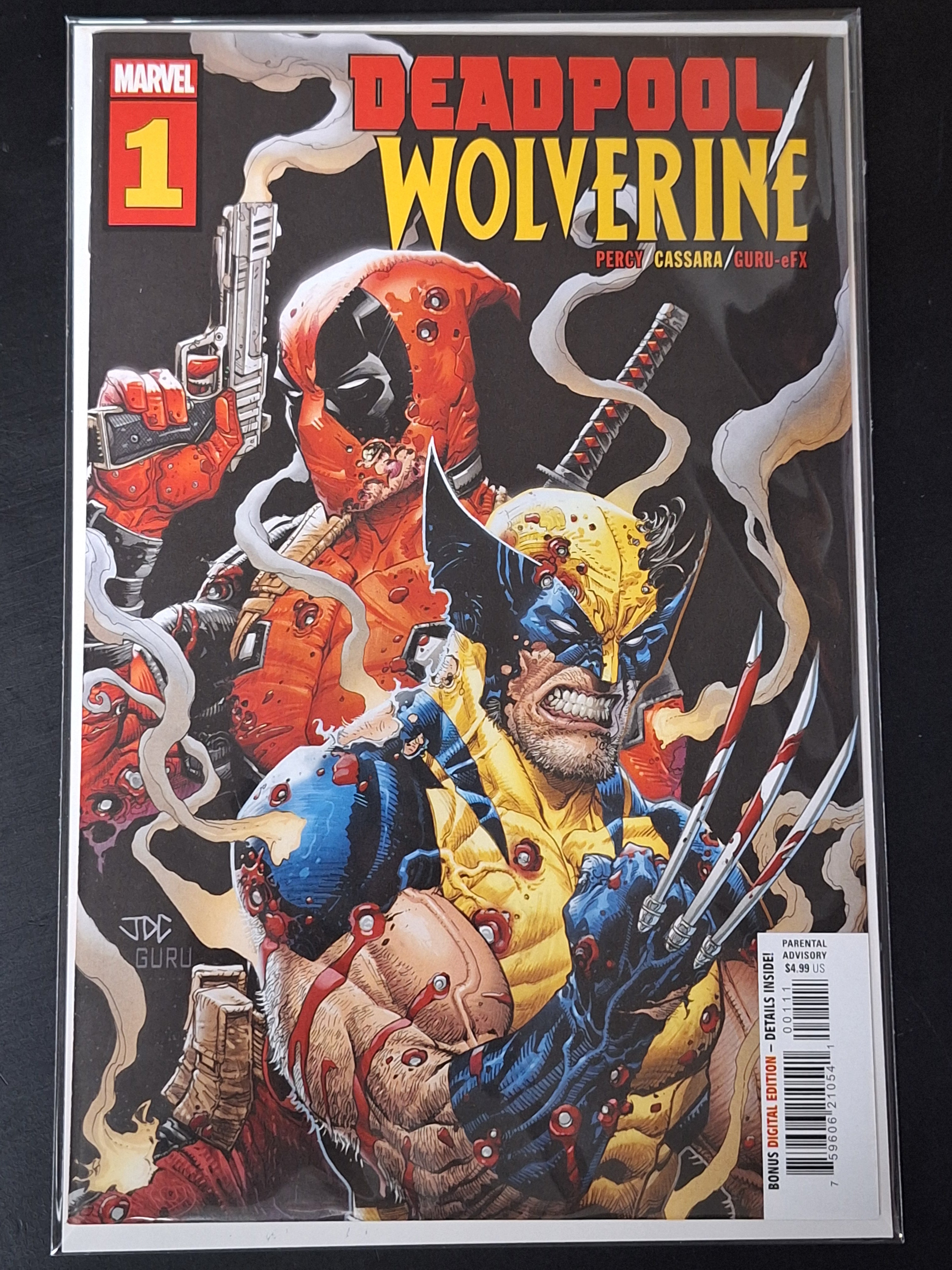 Deadpool / Wolverine 1 Marvel 2025 Cover A 1st Printing