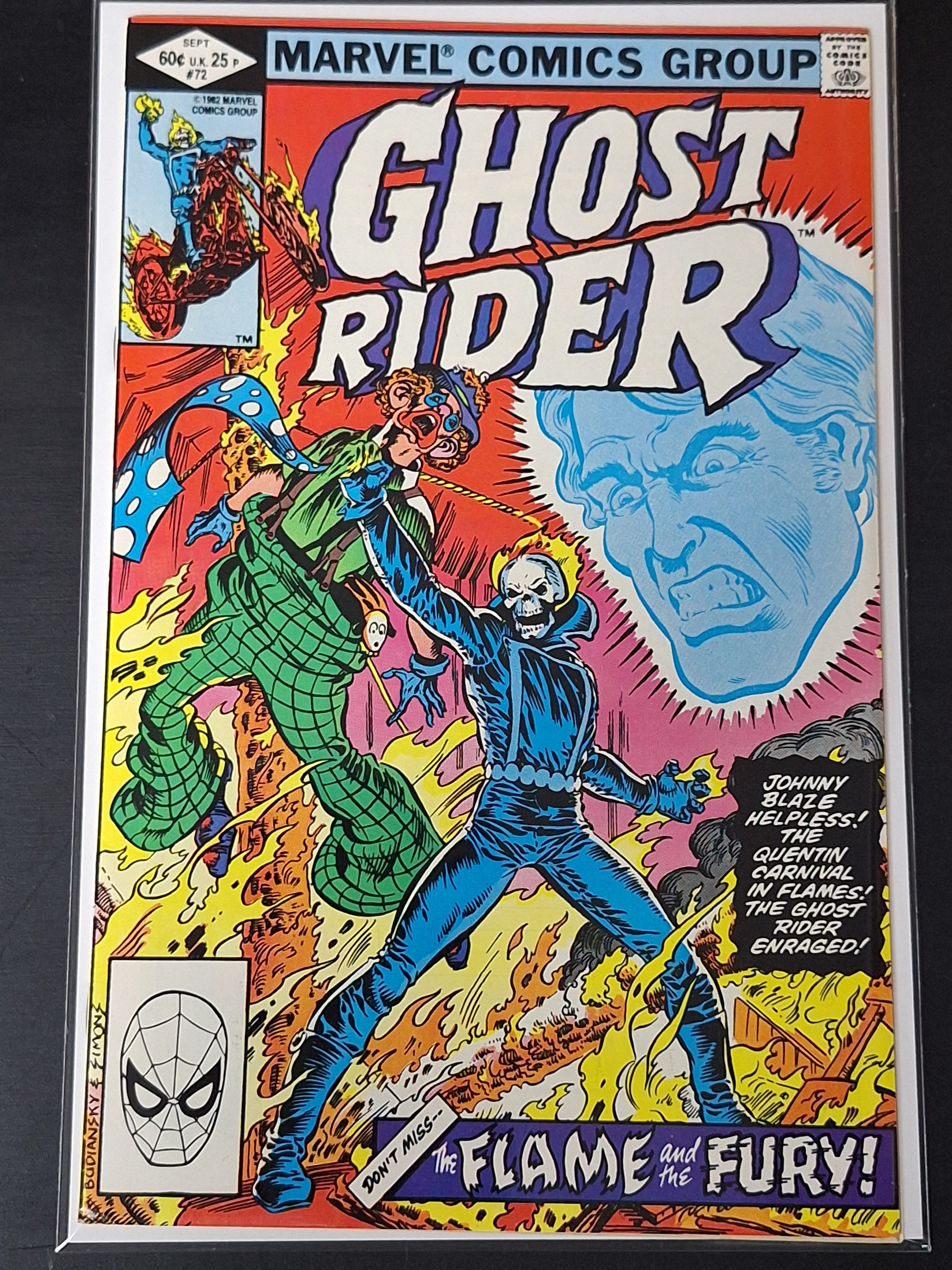 Ghost Rider 72 Marvel 1982 First Series