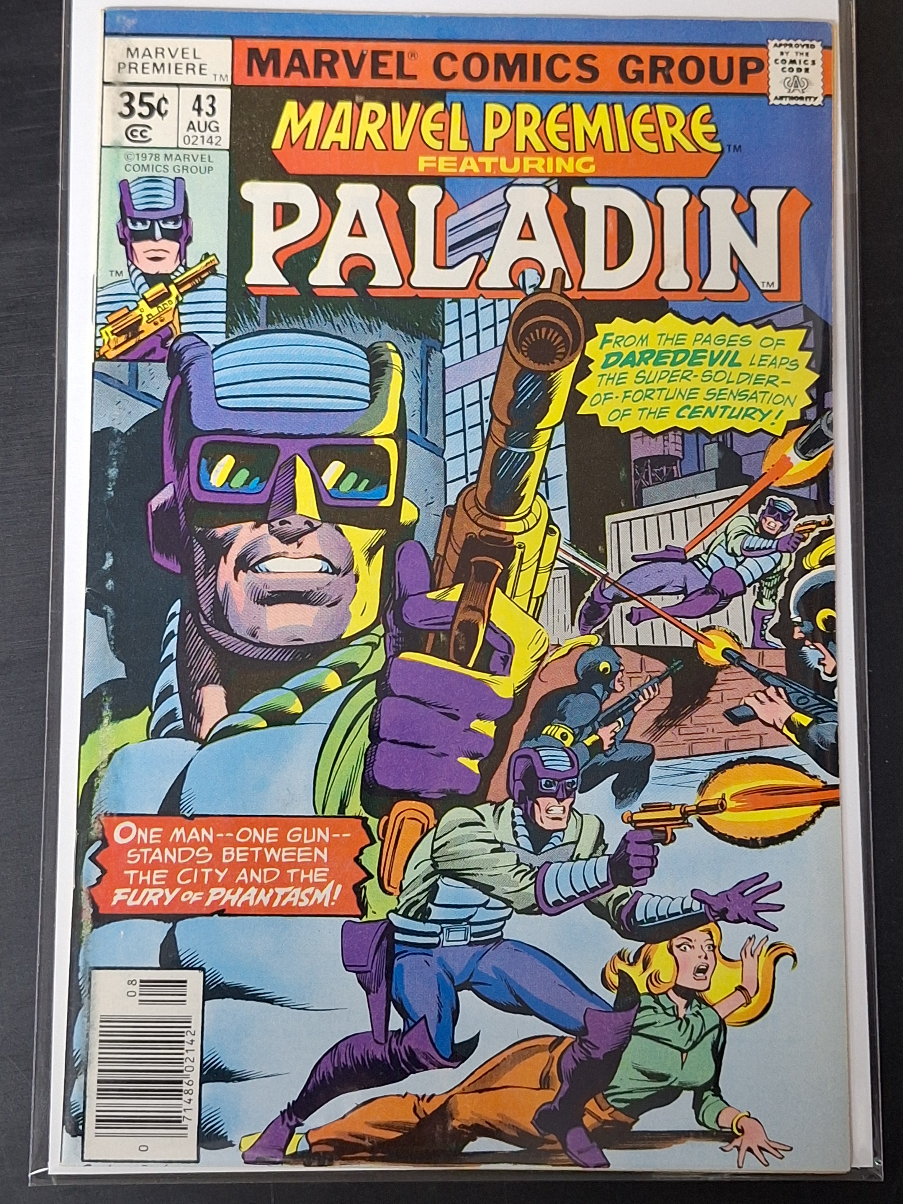 Marvel Premiere 43 Marvel 1979 Featuring Paladin
