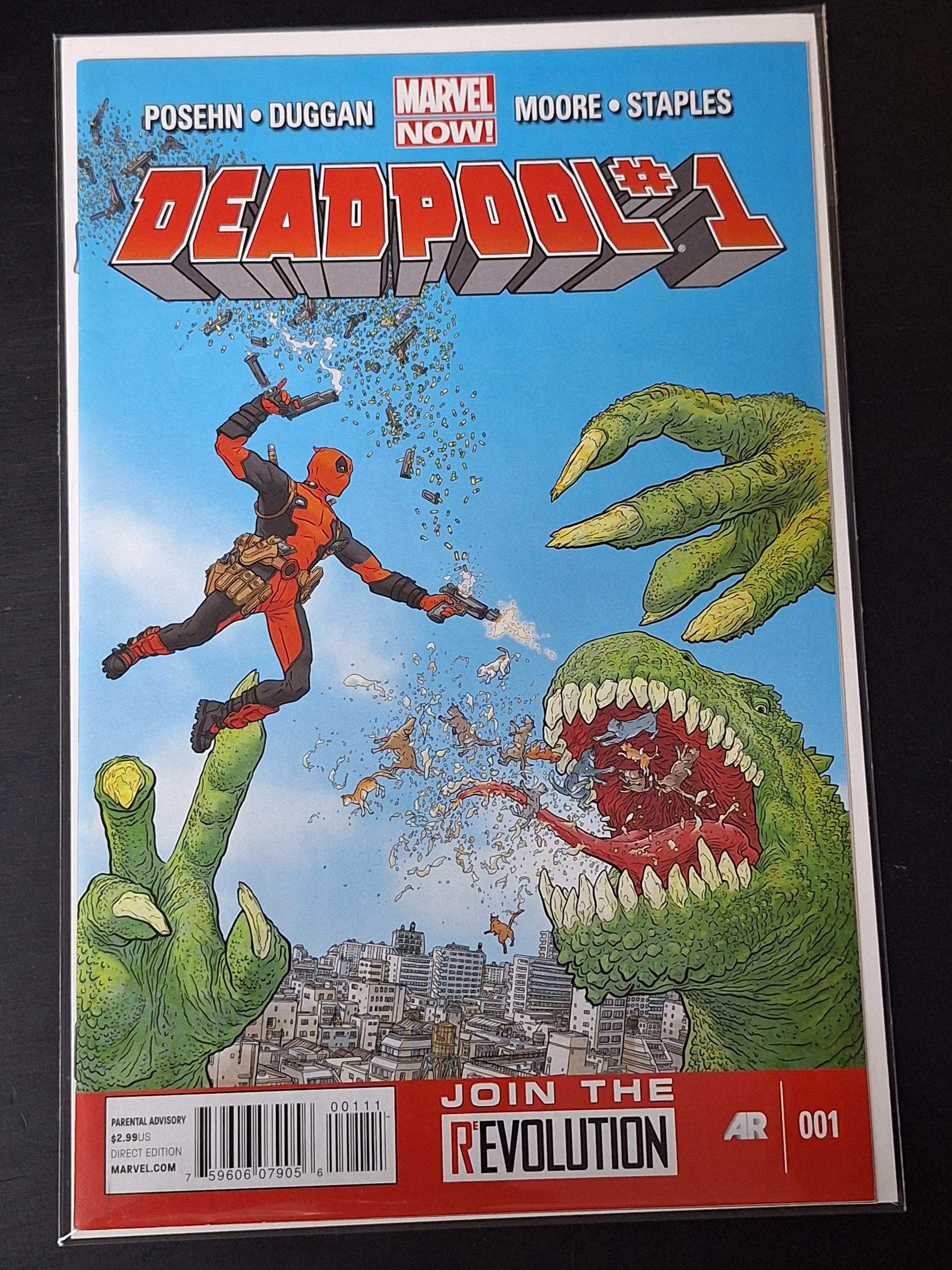 Deadpool 1 Marvel 2013 First Printing