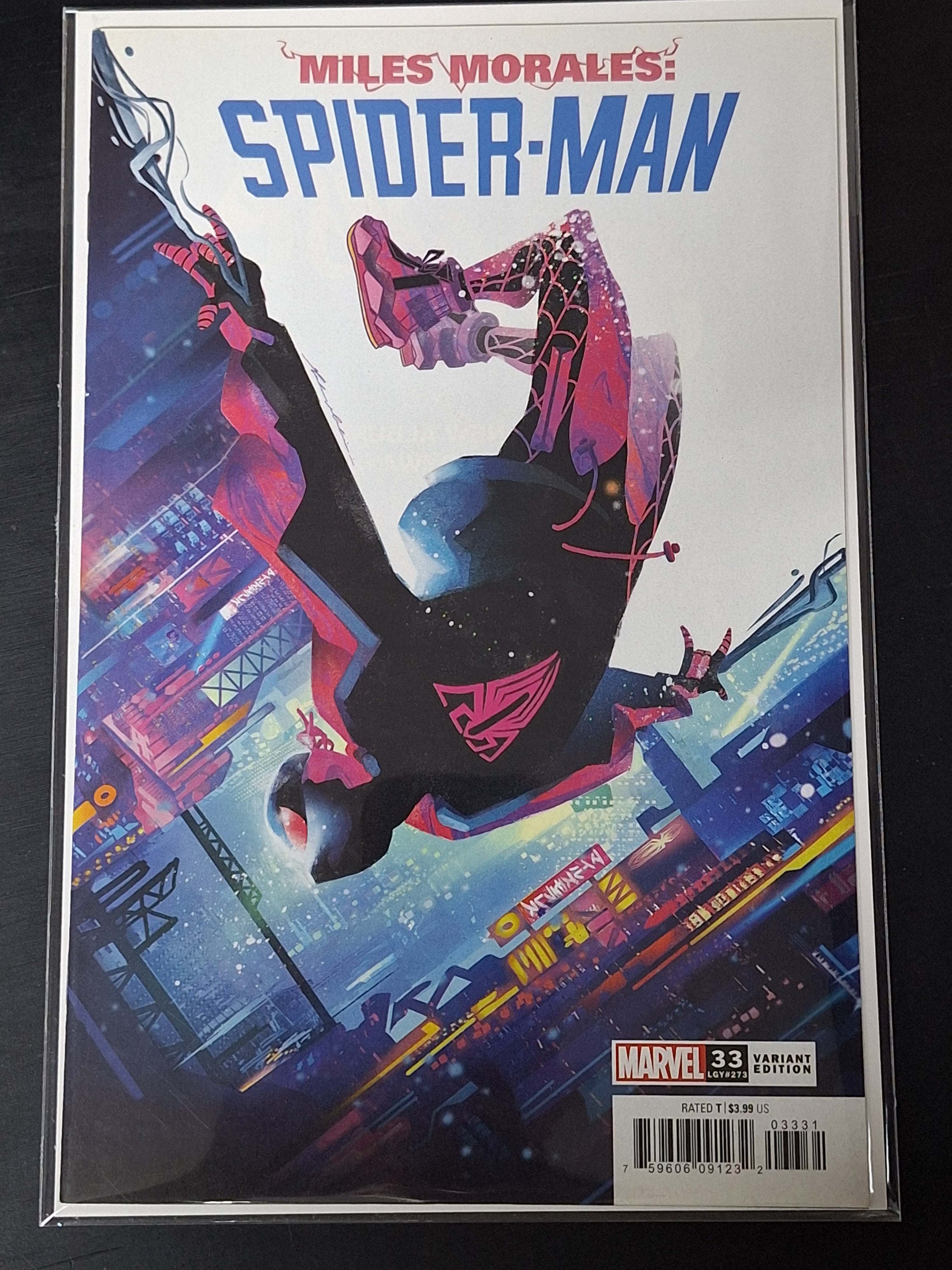 Miles Morales: Spider-Man 33 Marvel 2022 1:25 Variant