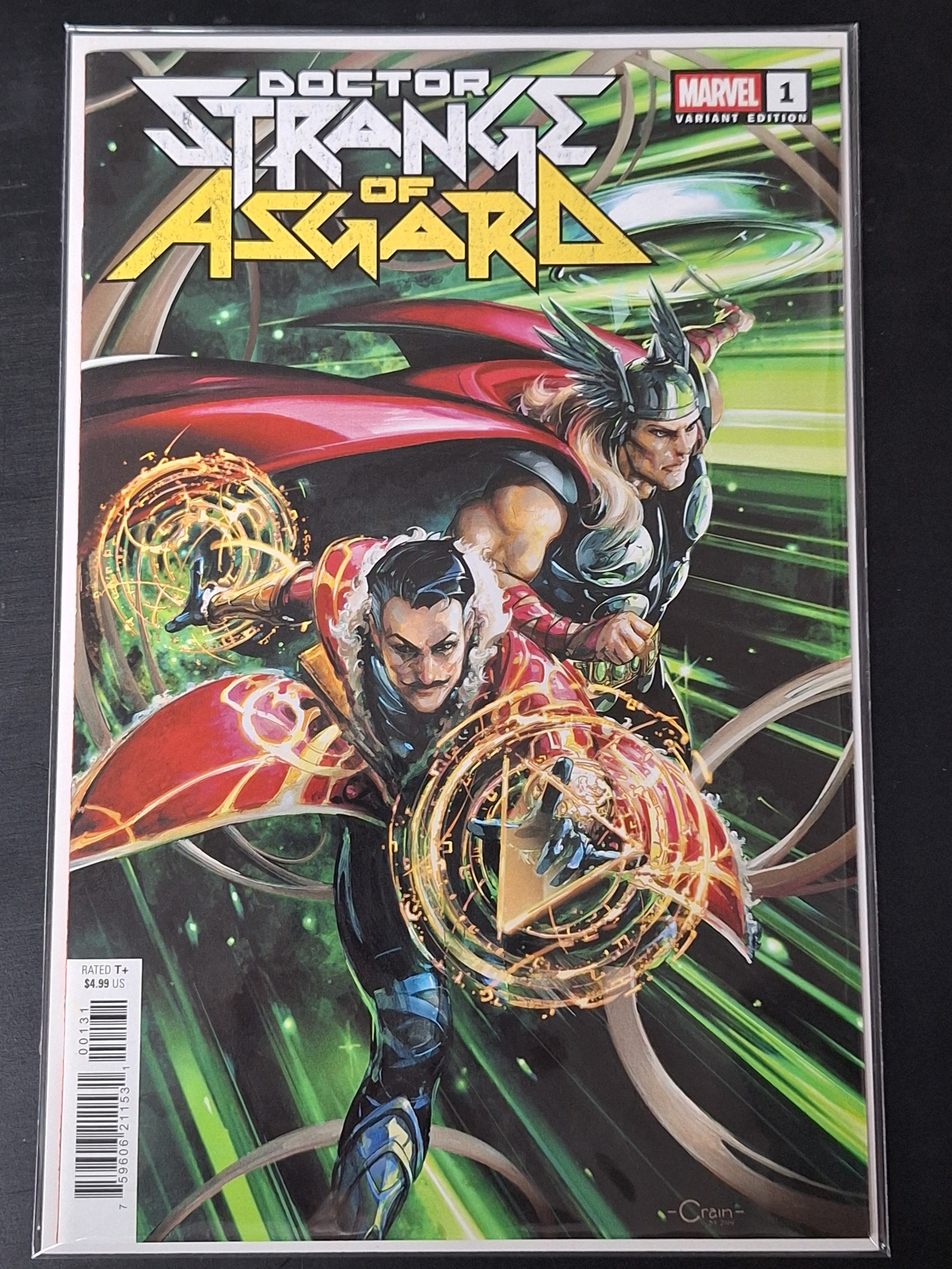 Doctor Strange Of Asgard 1 Marvel 2025 Clayton Crain Variant