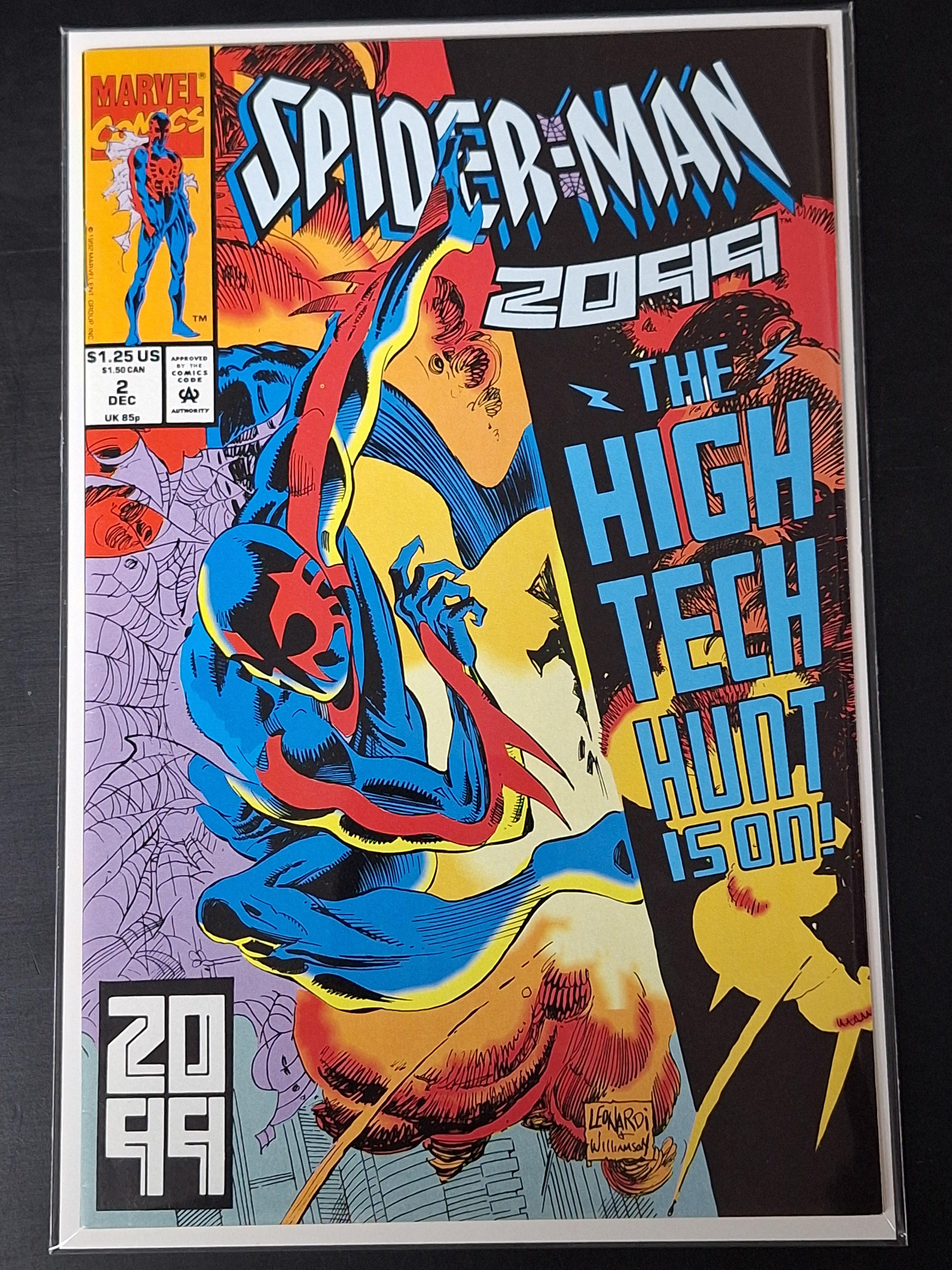 Spider-Man 2099 2 Marvel 1992 Origin of Spider-Man 2099