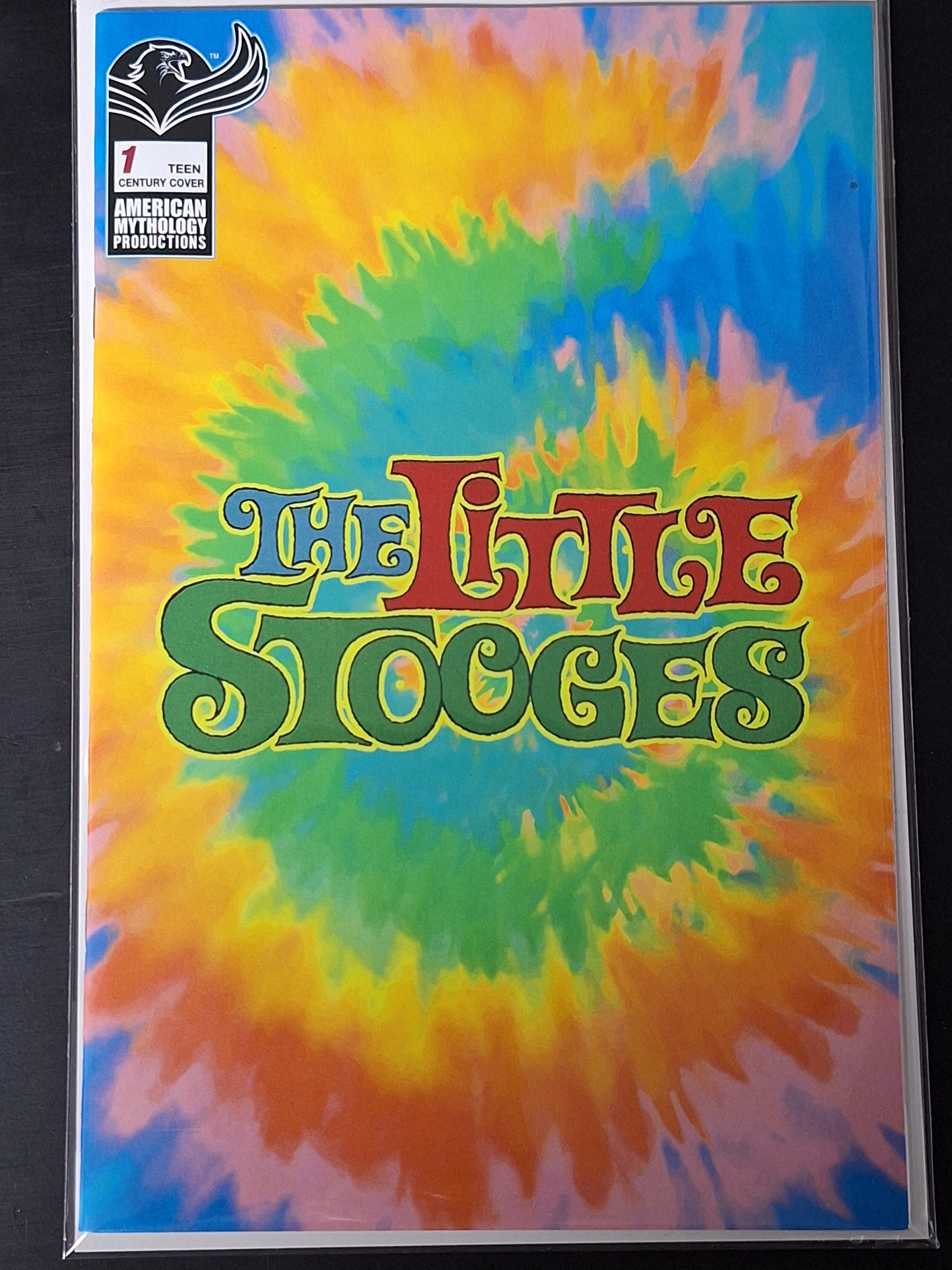The Little Stooges 1 American Mythology 2024 Scarce Century Tie-Dye Cover