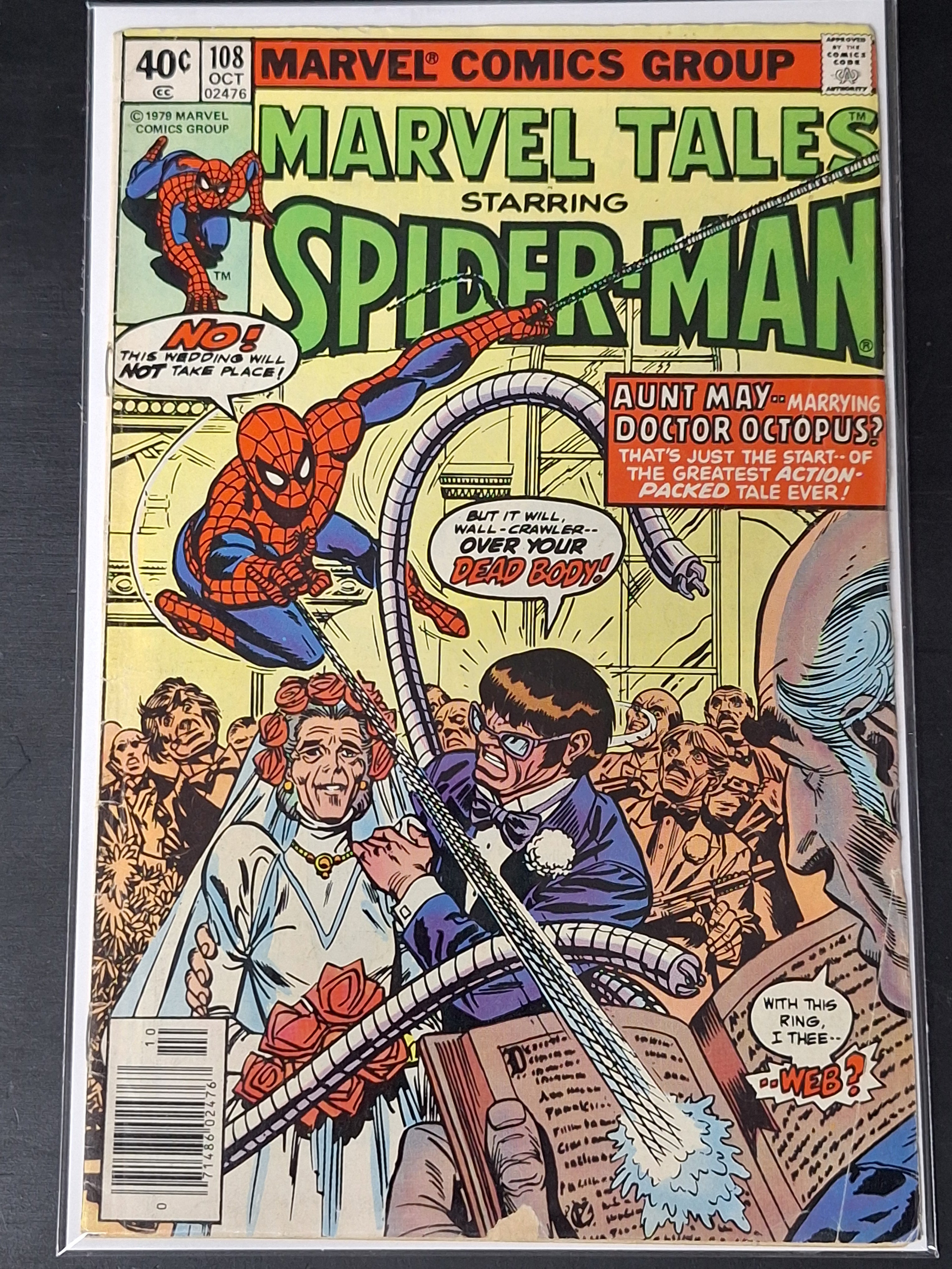 Marvel Tales 108 Marvel 1979 Aunt May & Doc Octopus Wedding