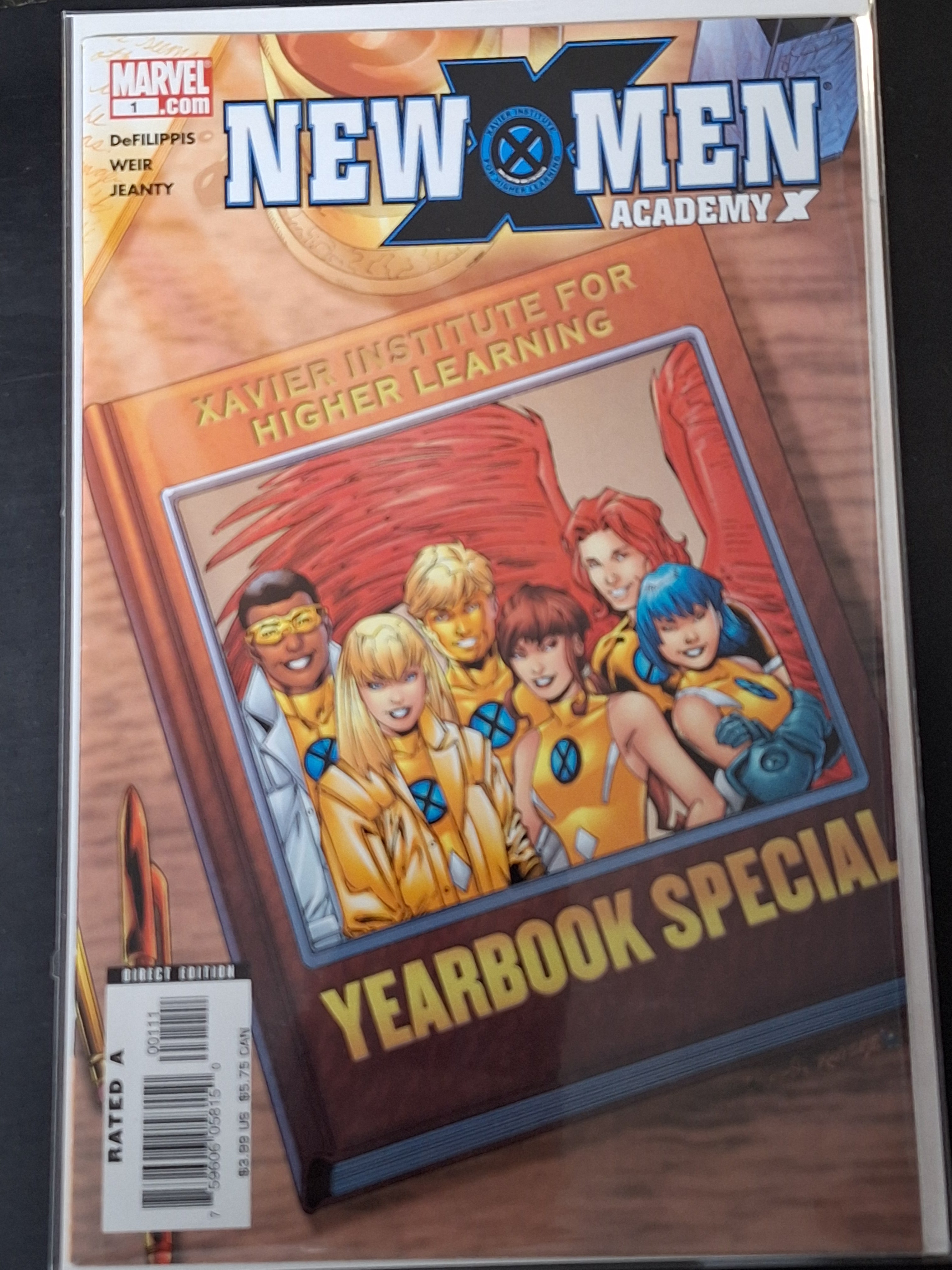 New X-Men Academy X Yearbook Special 1 Marvel 2005