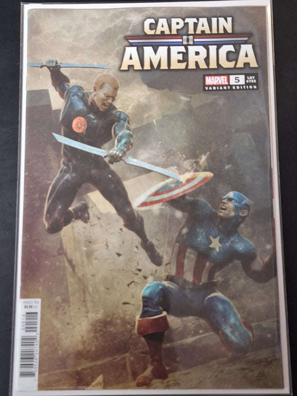 Captain America 5 Marvel 2024 Bjorn Barends 1:25 Variant