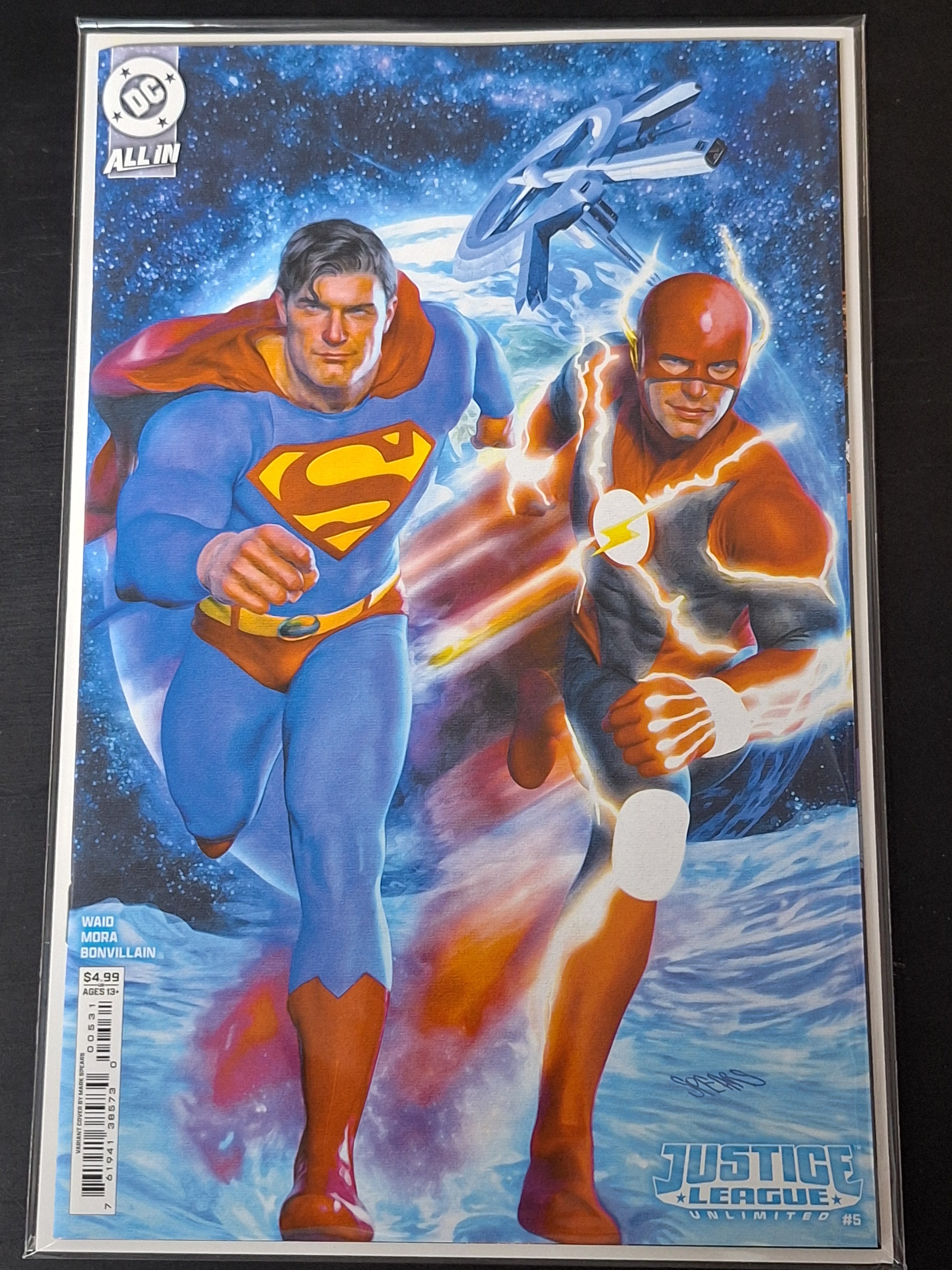 Justice League Unlimited 5 DC 2025 Mark Spears Variant Cover
