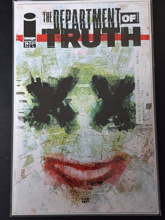 The Department Of Truth 29 Marvel 2025 Cover A