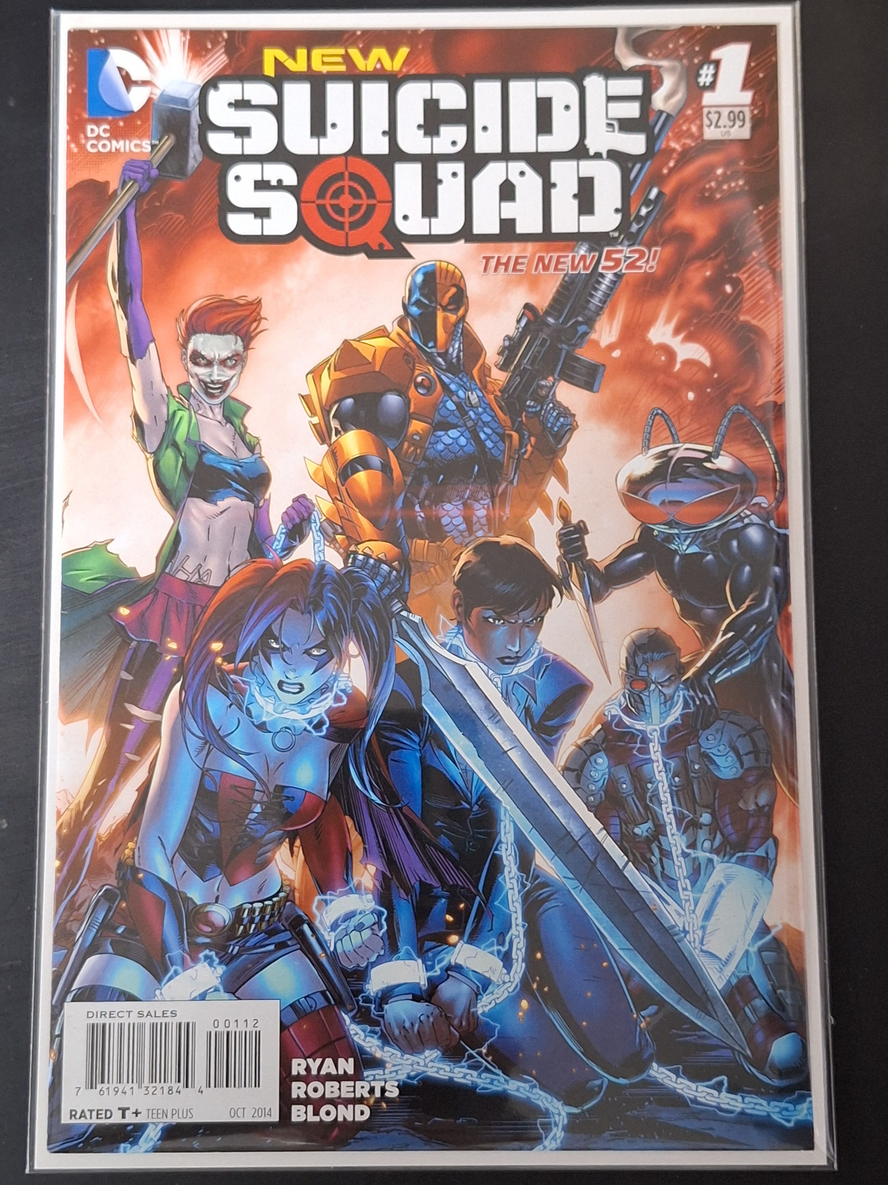 Suicide Squad 1 DC 2014 New 51 Second Printing Jokers Daughter