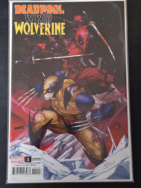 Deadpool Wolverine WWIII 1 Marvel 2024 Inhyuk Lee 1:25 Variant