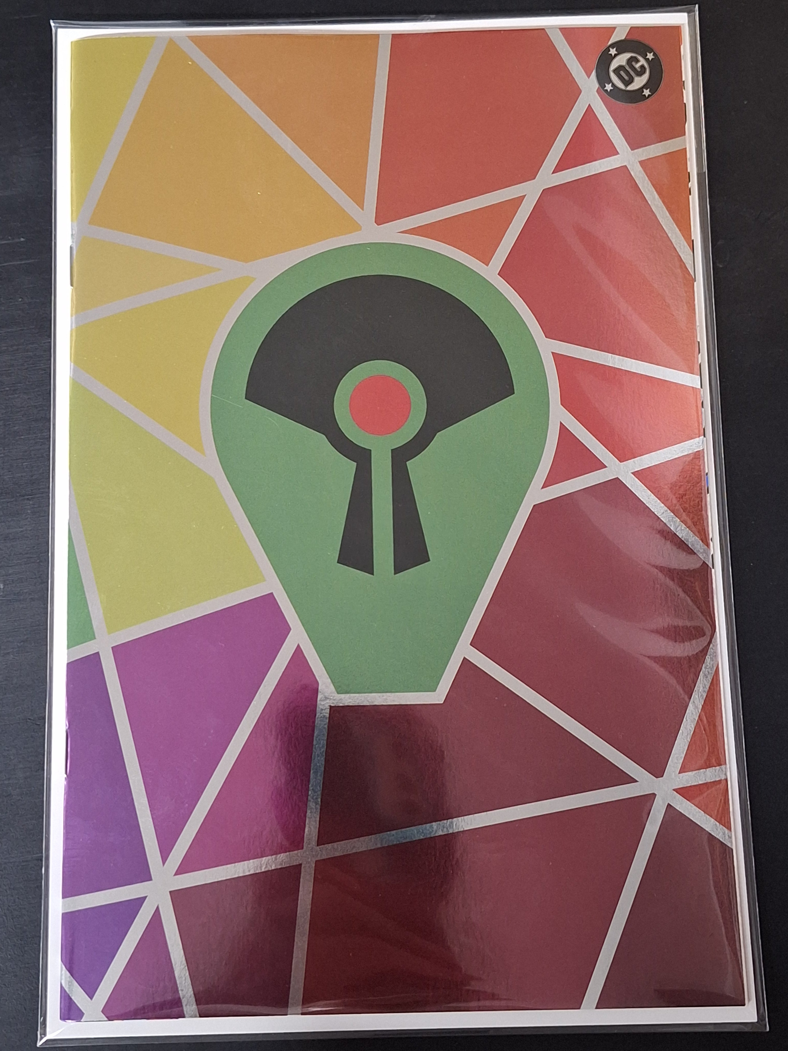 Absolute Martian Manhunter 1 DC 2025 Cover G Logo Foil Variant