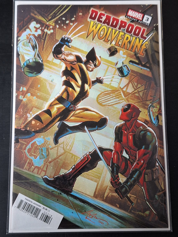Deadpool / Wolverine 3 Marvel 2025 1:25 Rafael Albuquerque Variant